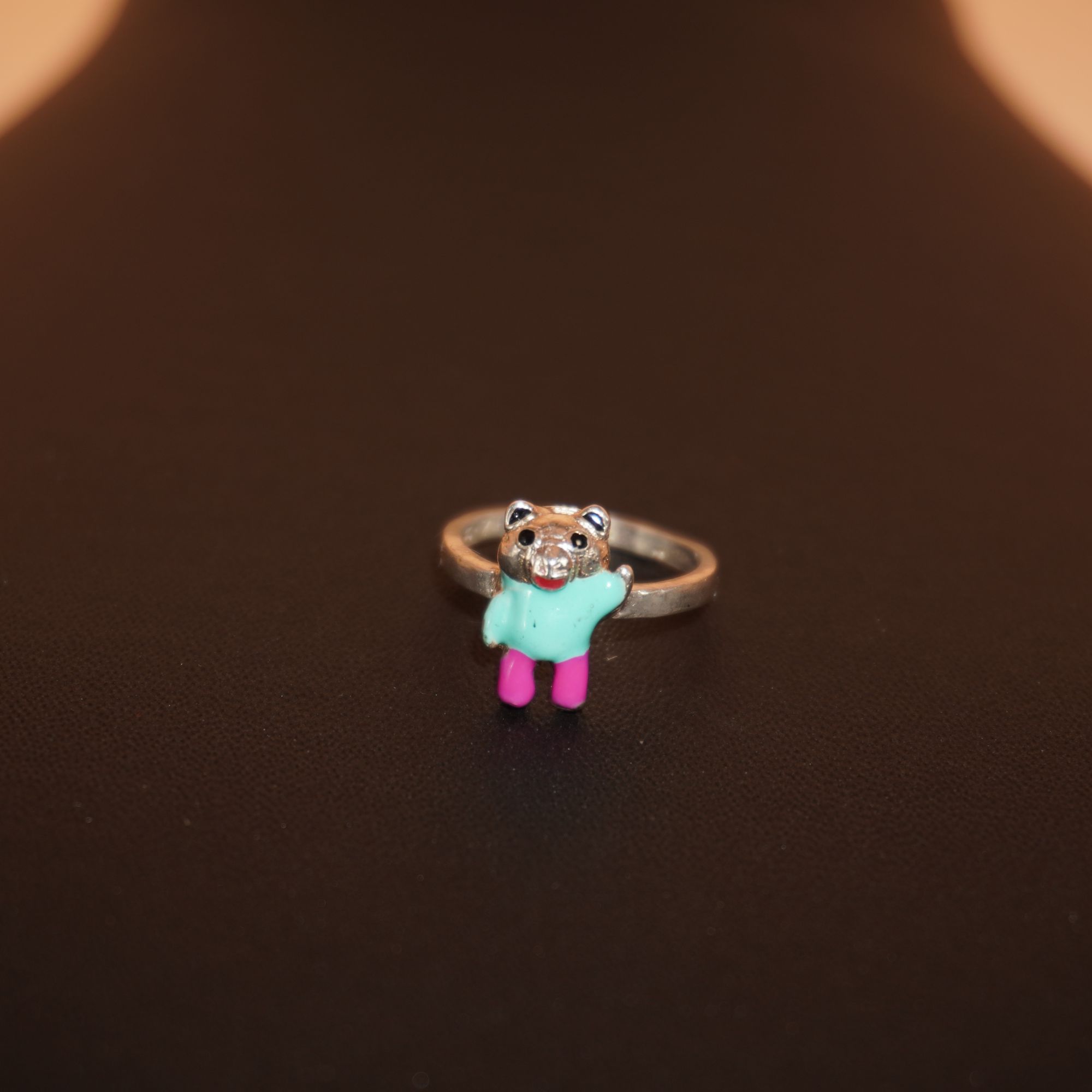 925 Silver Beautiful Kids Ring 580R8