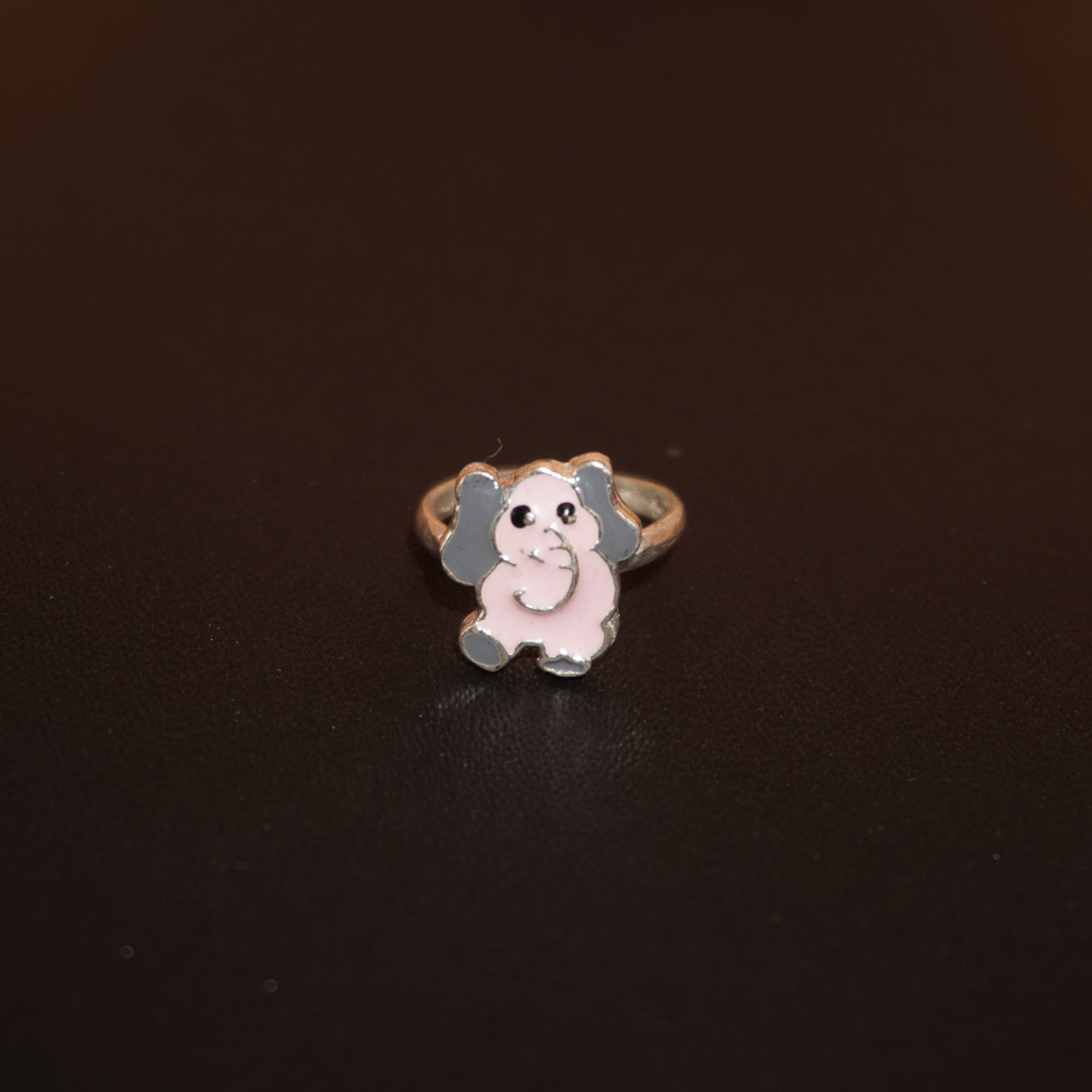 925 Silver Elegant Elephant Design Ring 703R8