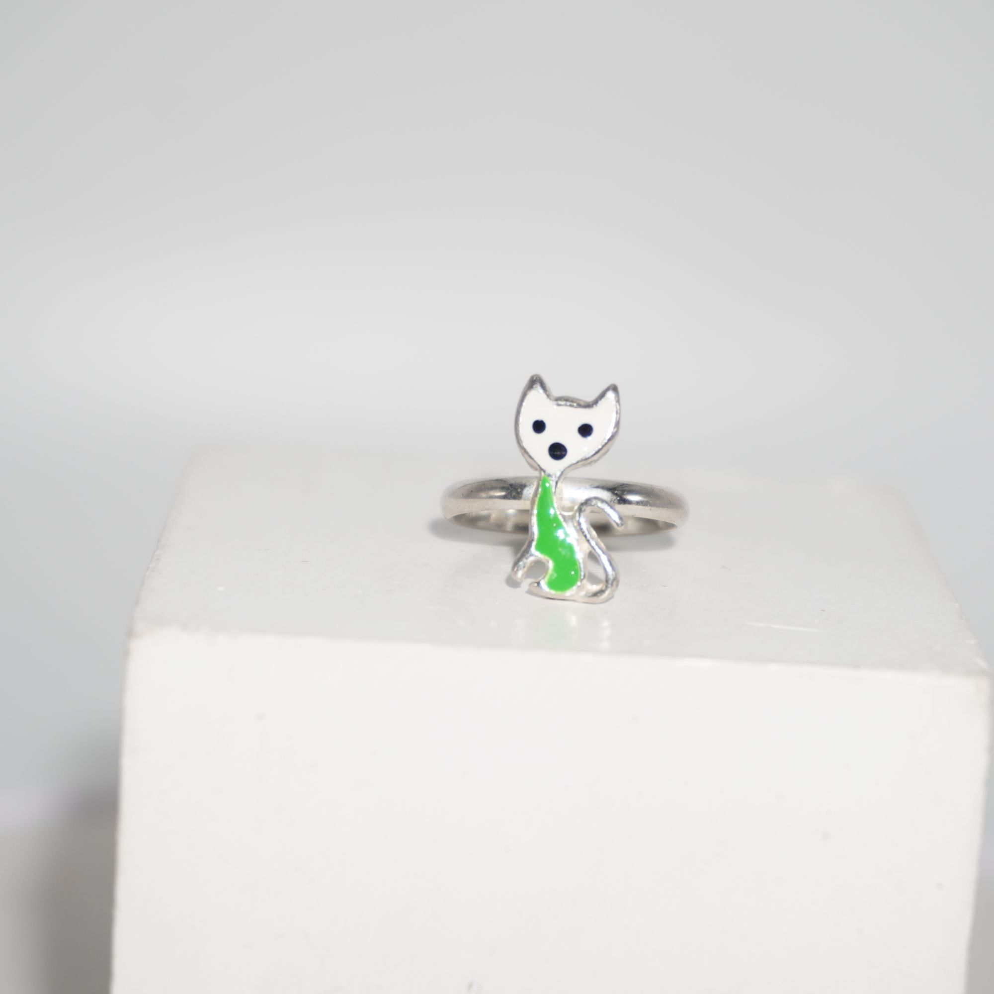 925 Silver Unique Kids Ring 578R11