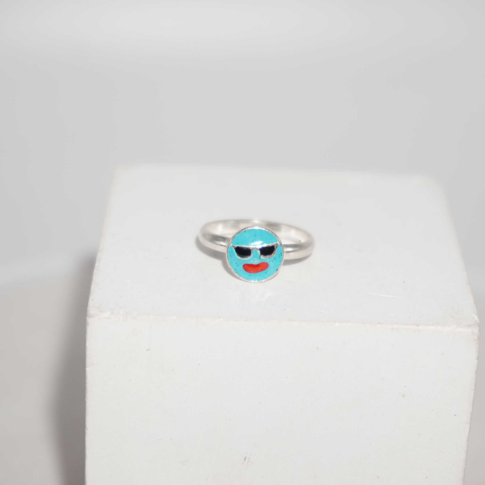 925 Silver Handmade Kids Ring 703R15