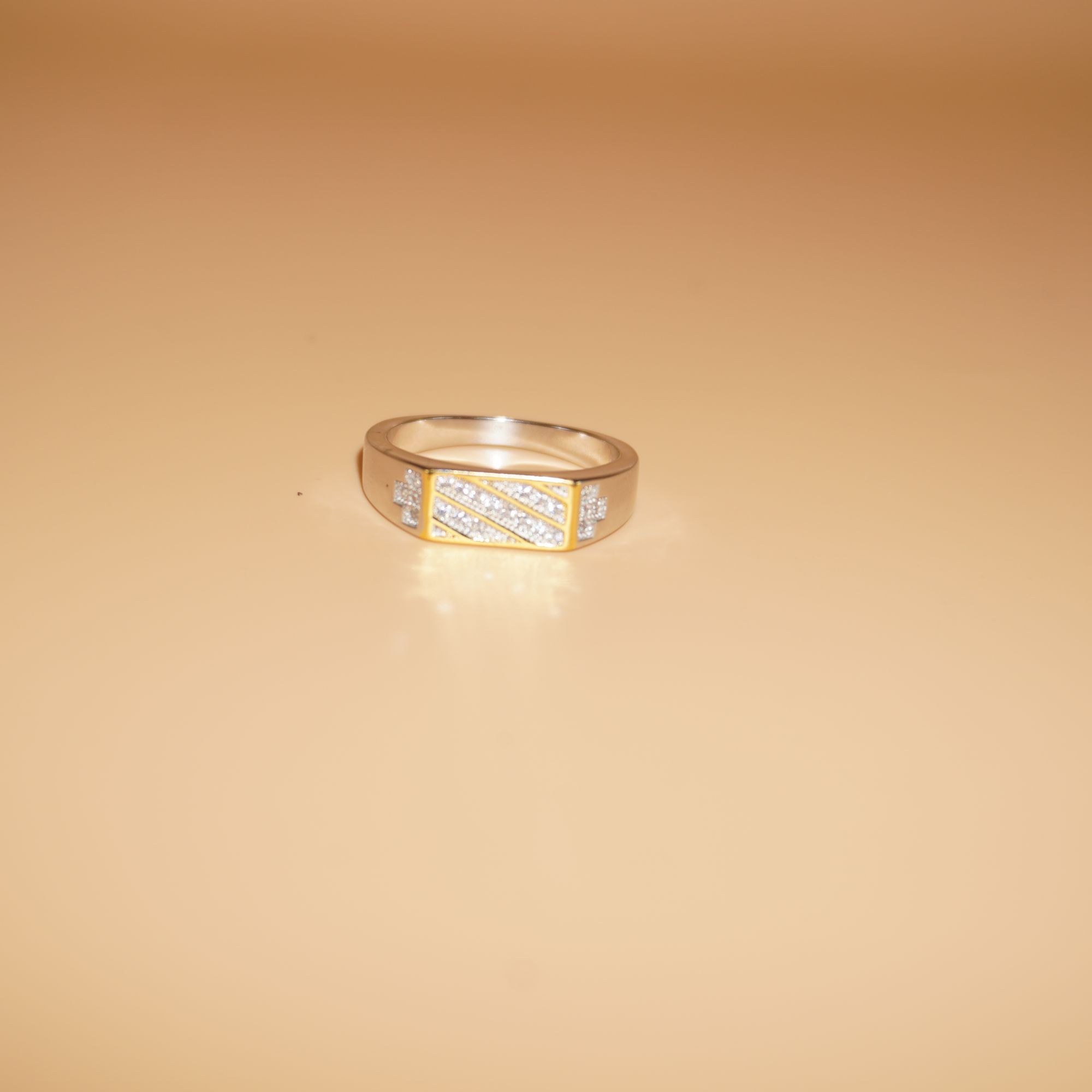 925 Silver Handmade Diamond Ring 720R39
