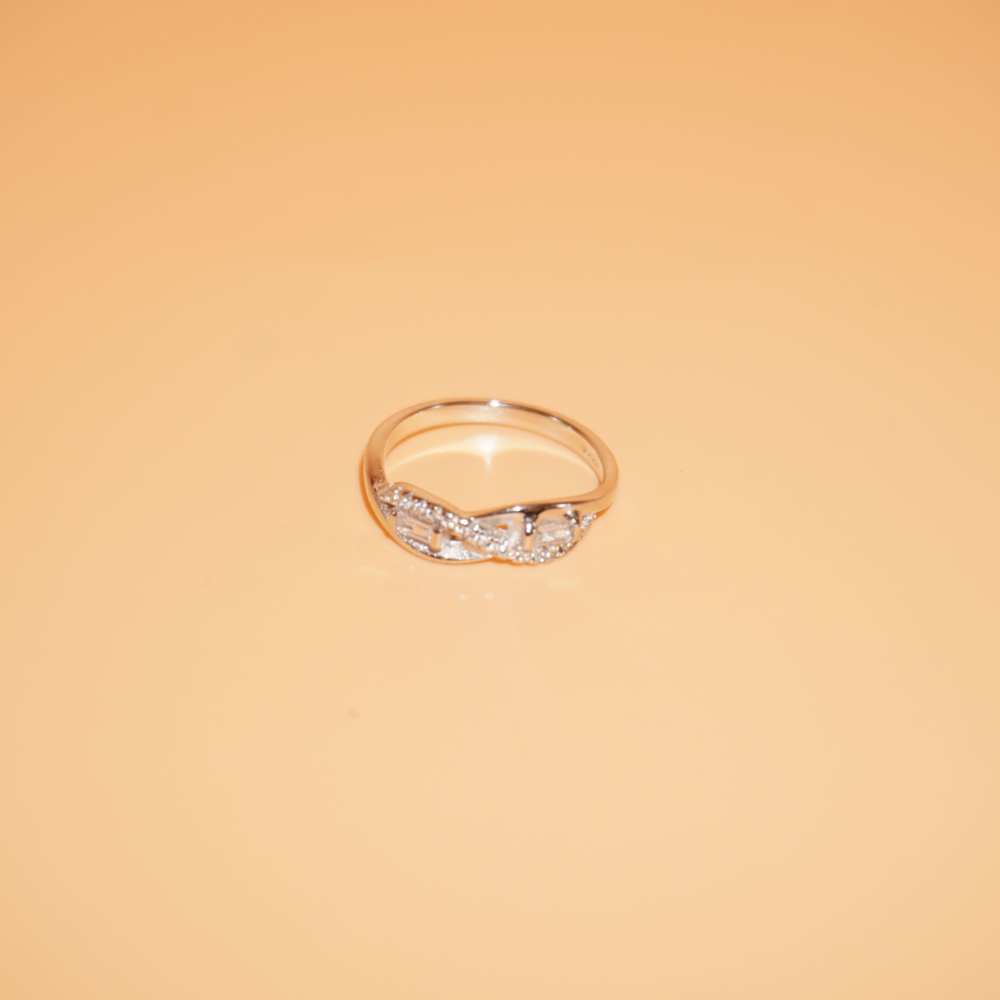 925 Silver Lightweight Ladies Ring