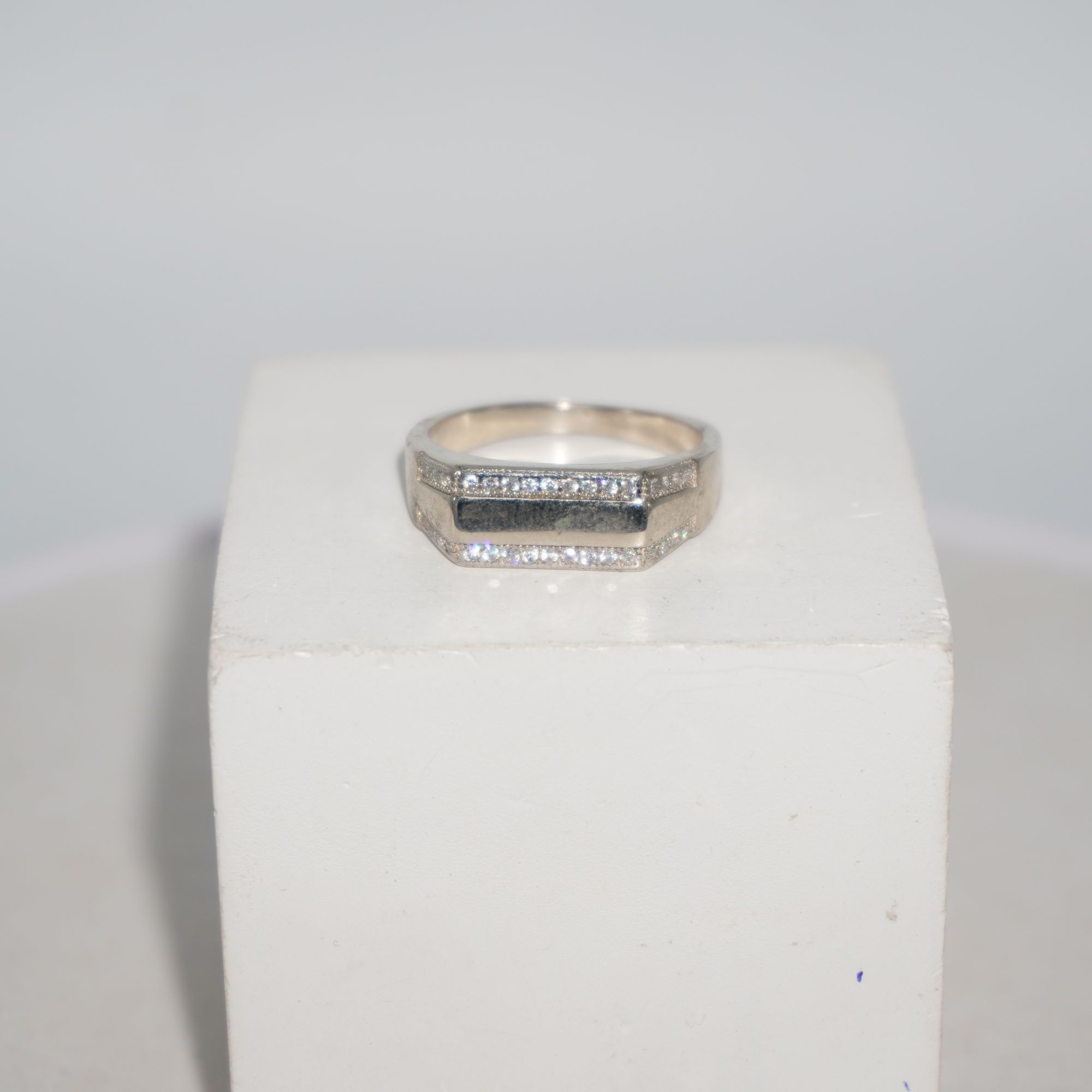925 Silver Classic Diamond Ring