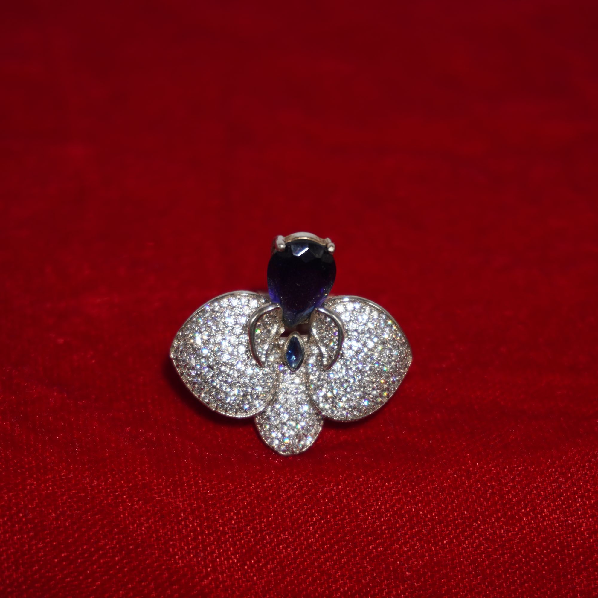 925 Silver Fancy Ladies Ring 710R2