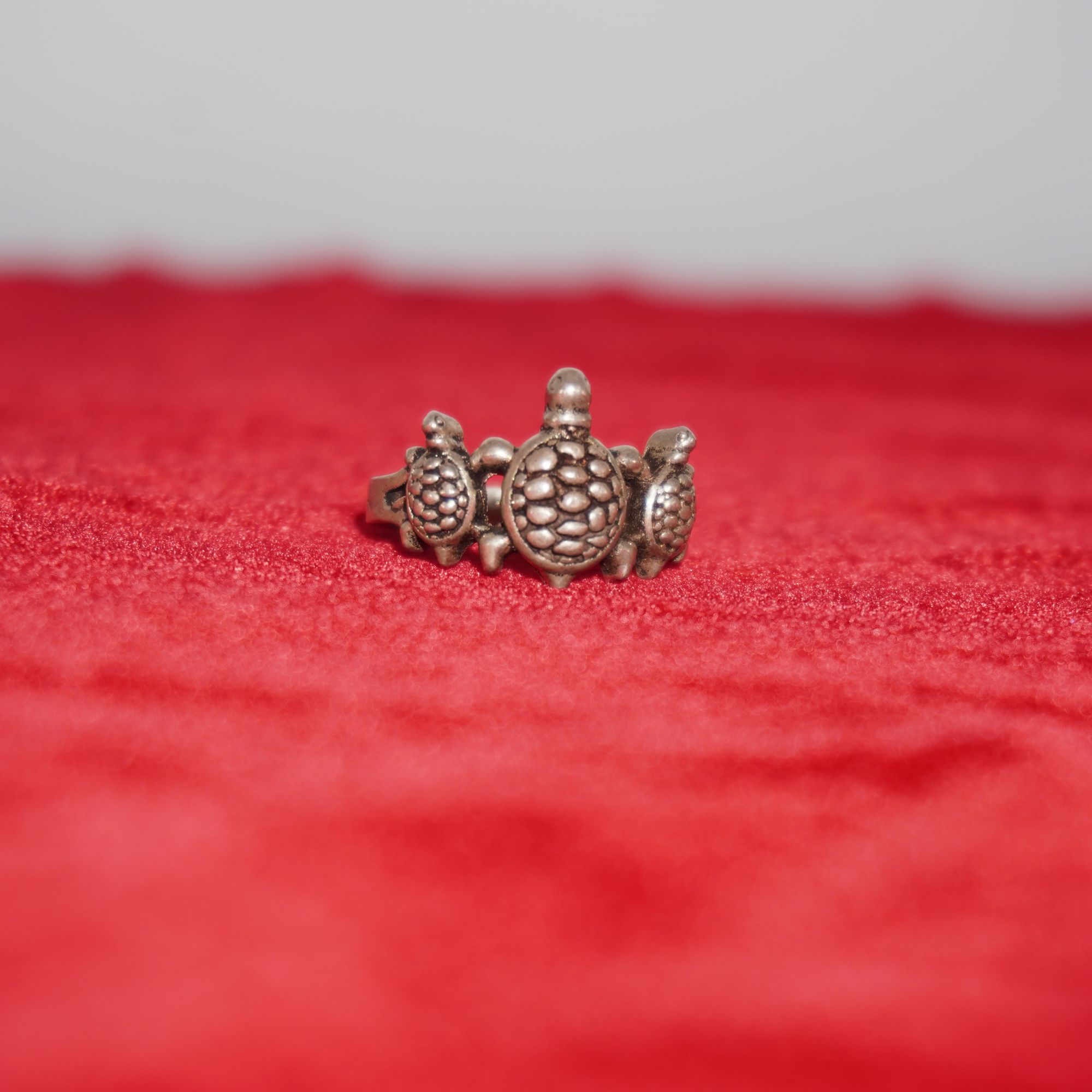 925 Silver Fancy Studed Ring 195R575