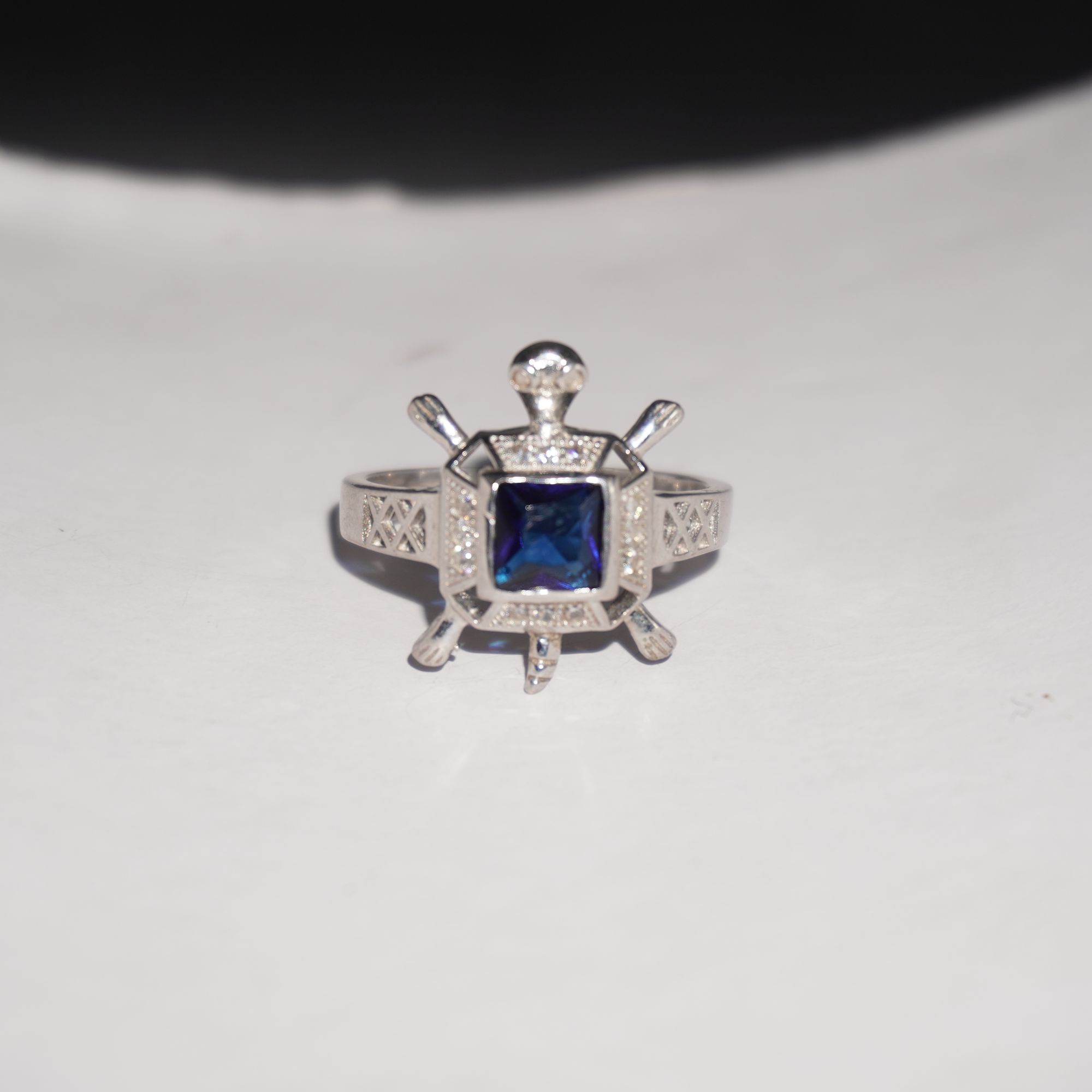 925 Silver Dazzling Studed Ring 332R49