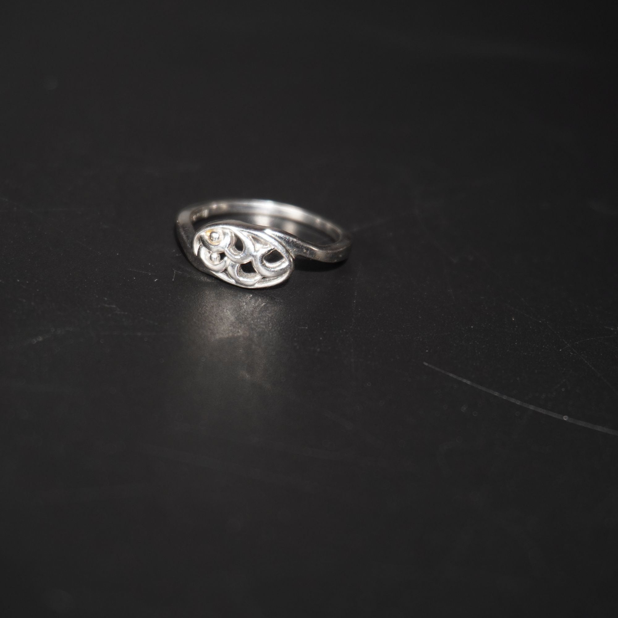 925 Silver Classy Color Stone Ring