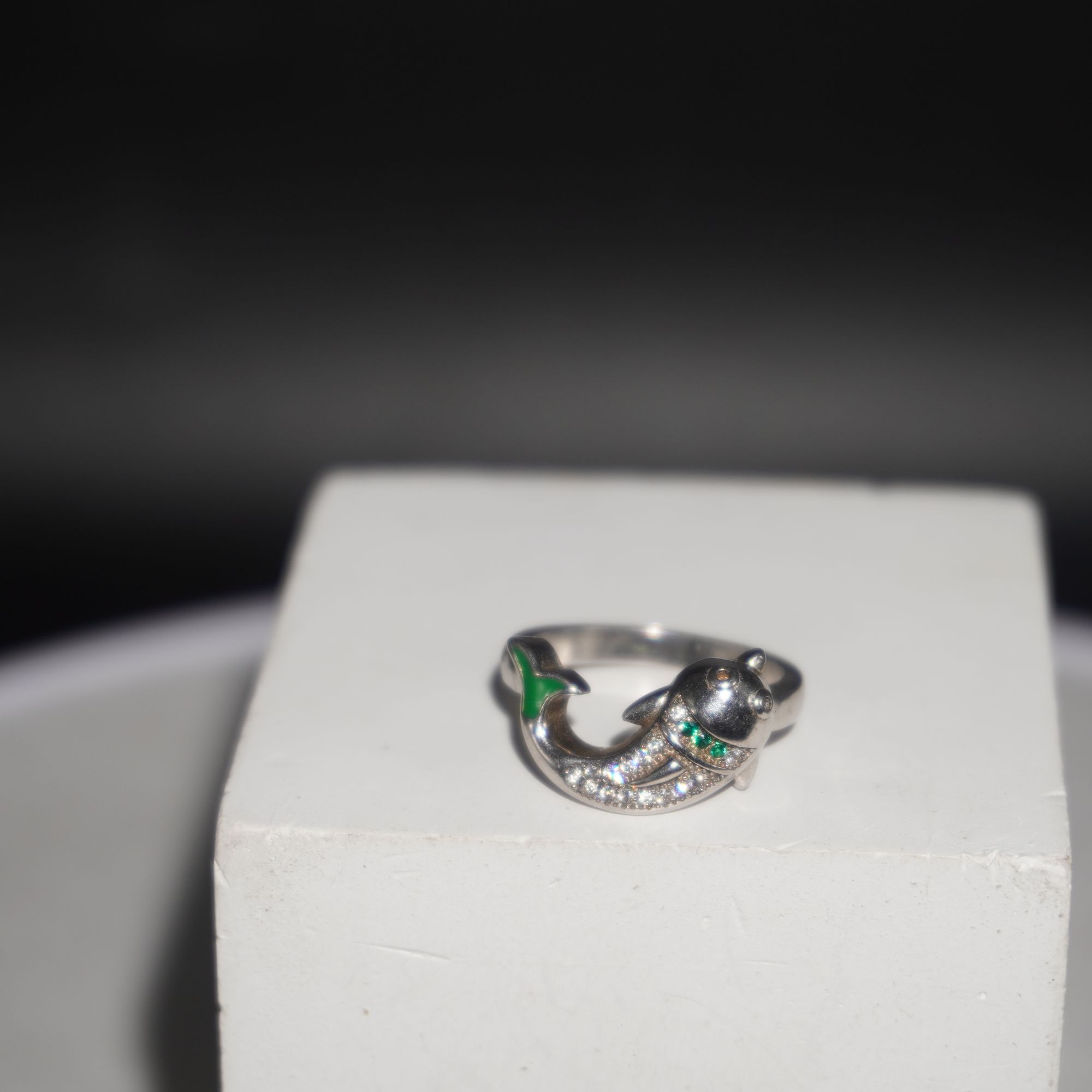 925 Silver Modern Diamond Ring 195R553
