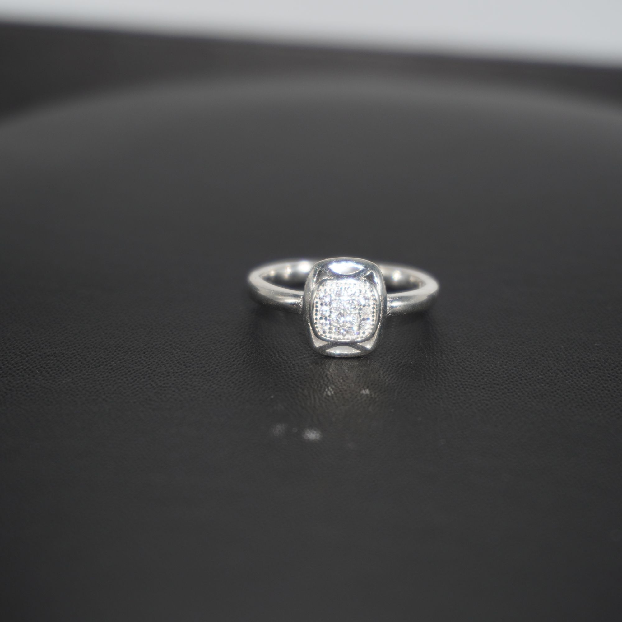 925 Silver Modern Plain Ring 906R5