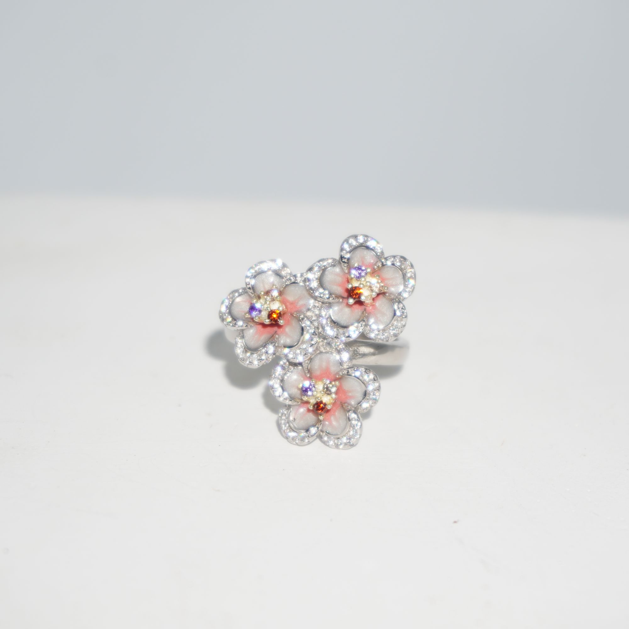 925 Silver Fancy Plain Ring 873R3