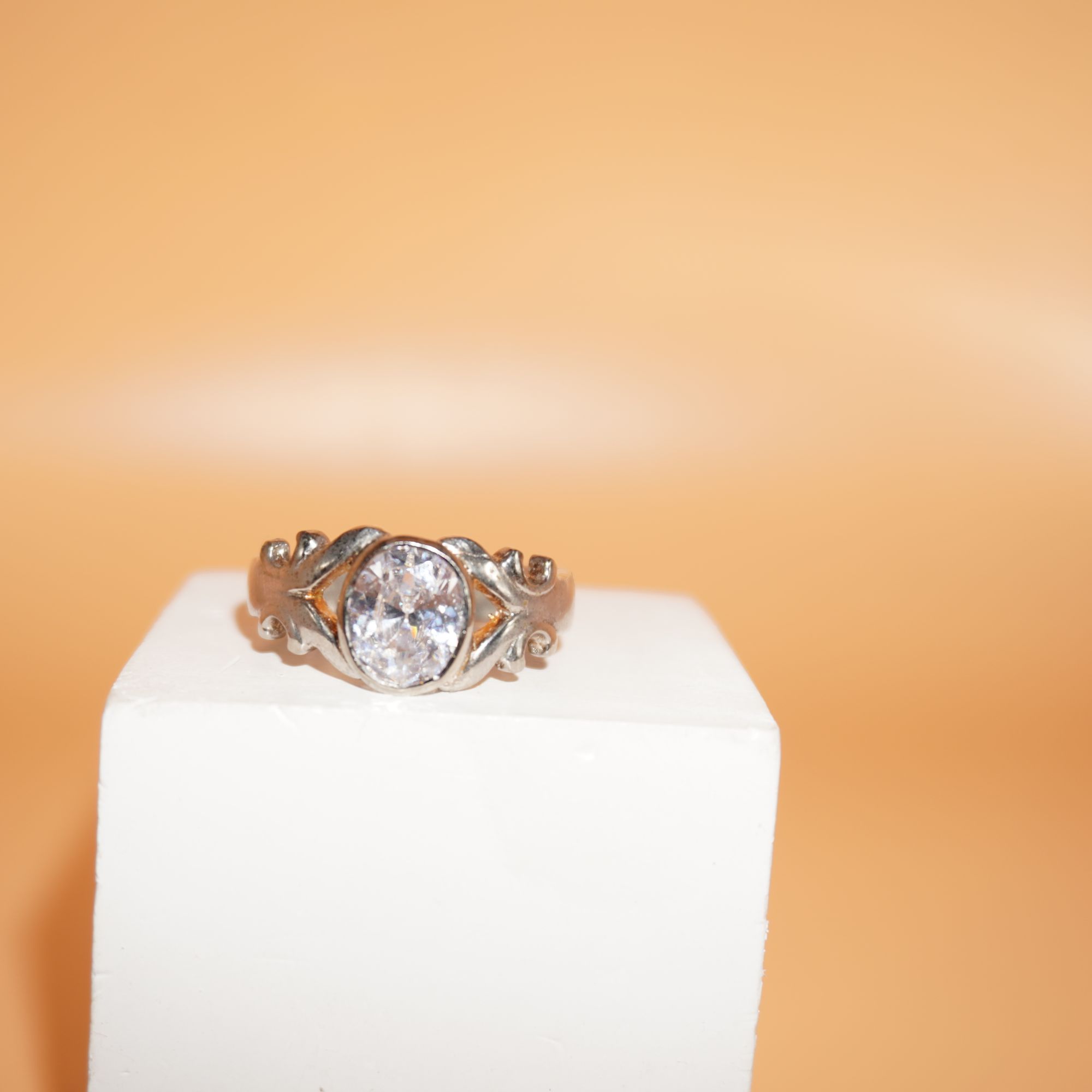925 Silver Delicate Men Ring 195R516