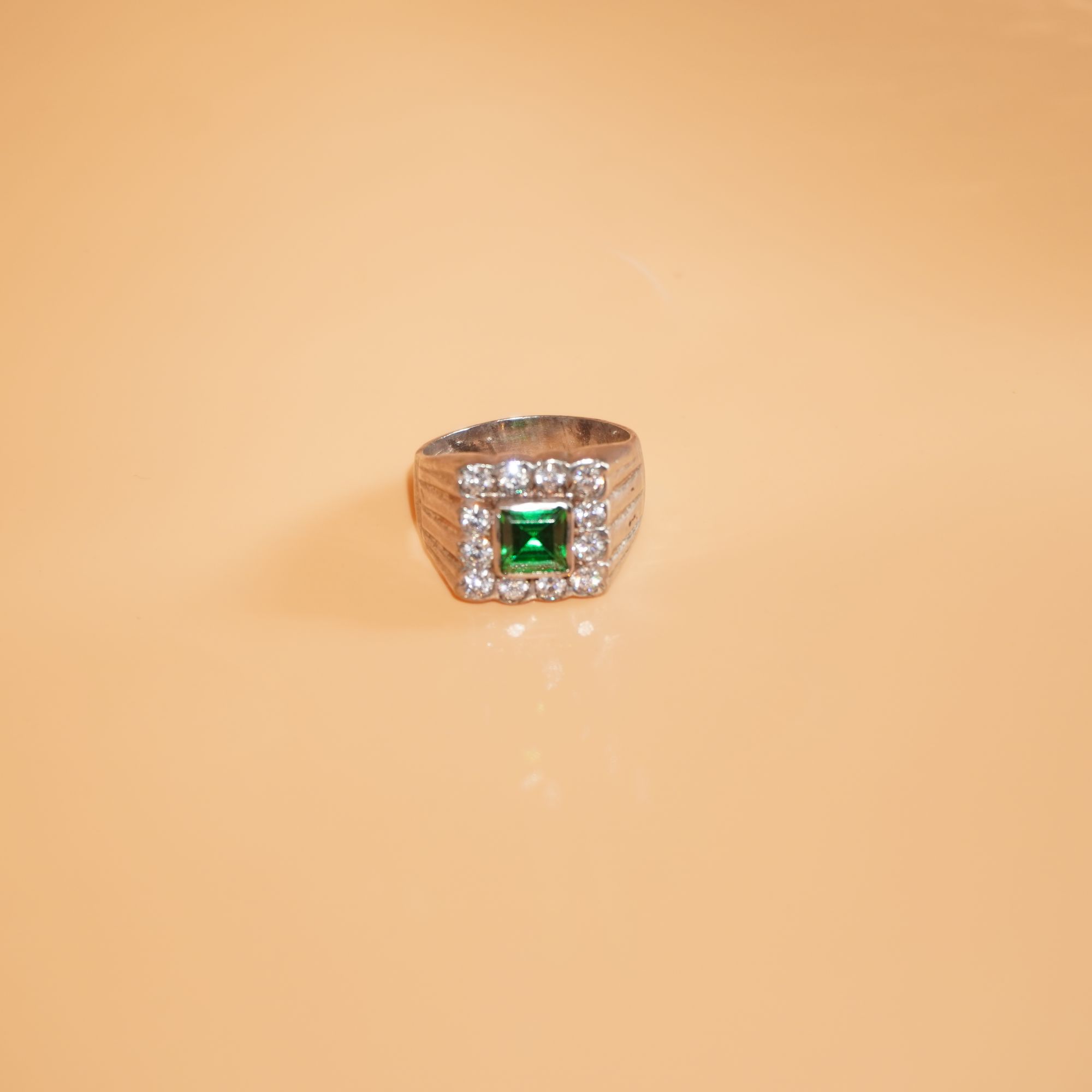 925 Silver Handmade Men Ring 195R345