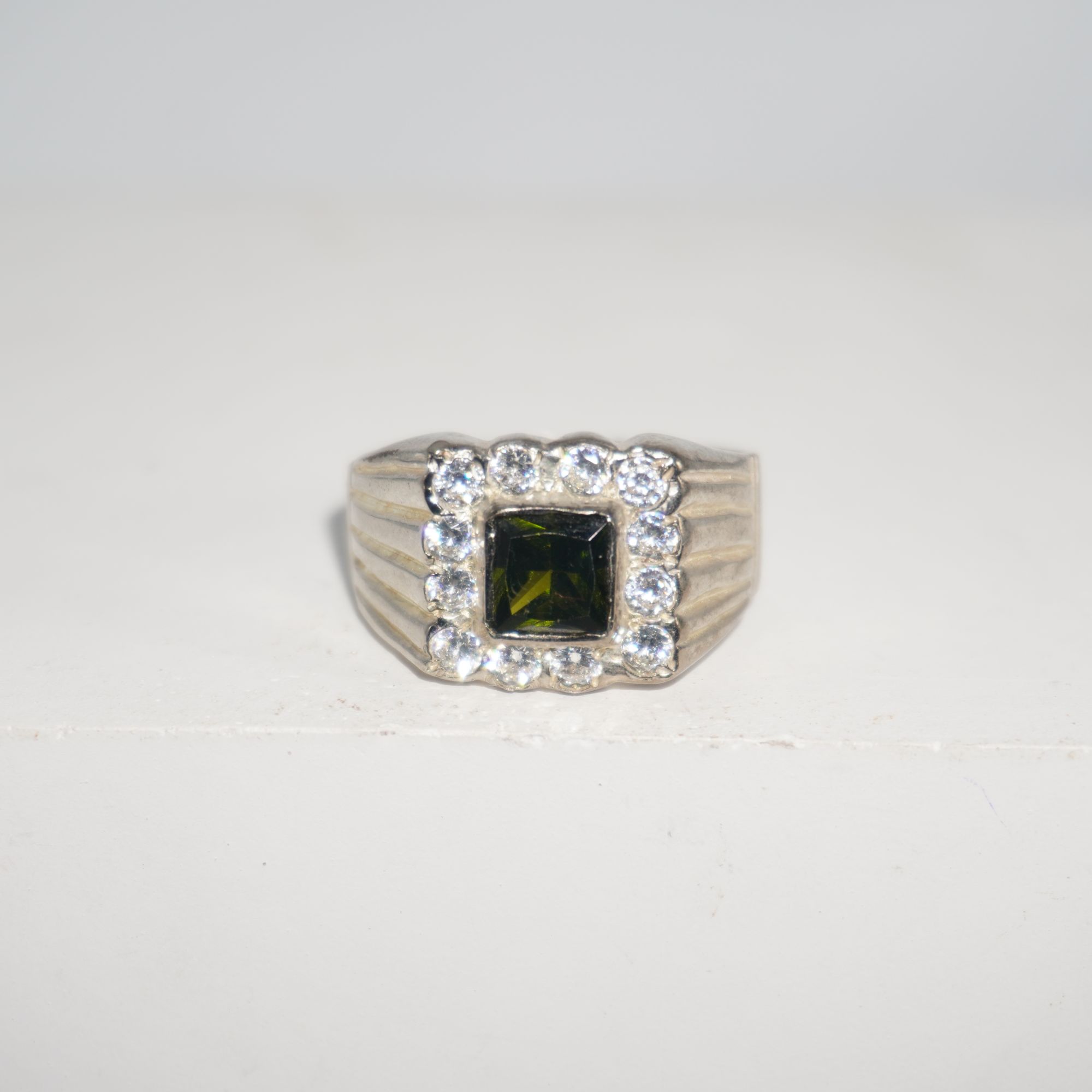 925 Silver Classy Gents Ring 342R17