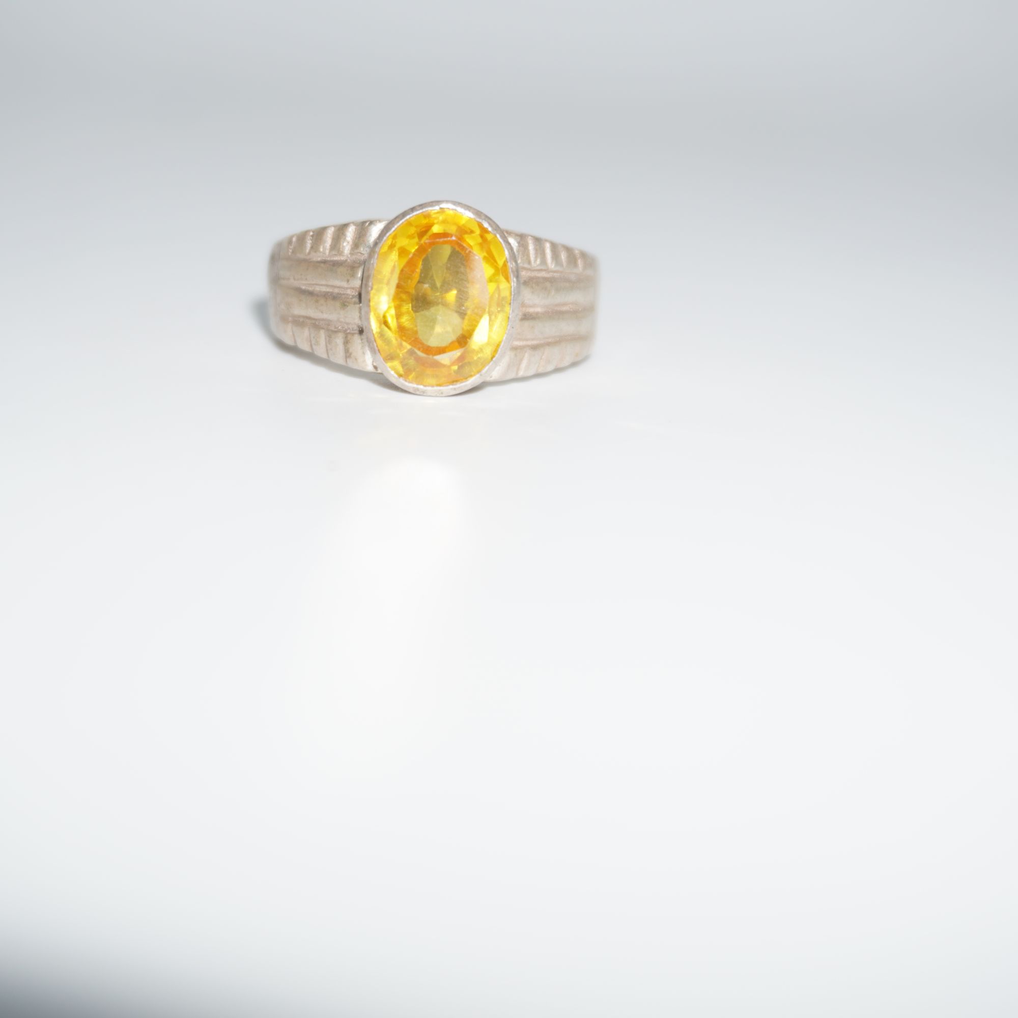 925 Silver Fancy Plain Ring 195R330