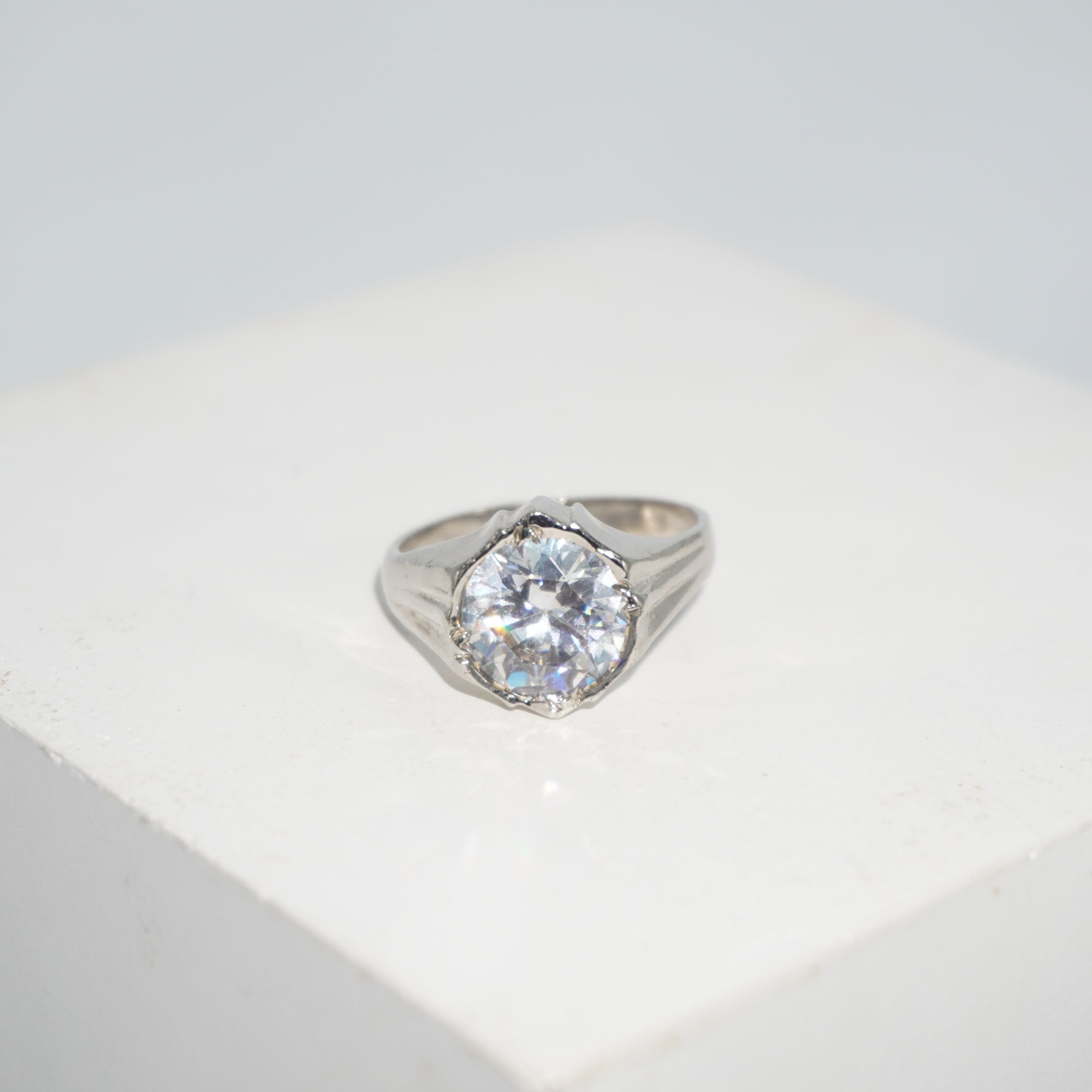 925 Silver Classy Men Ring 723R3