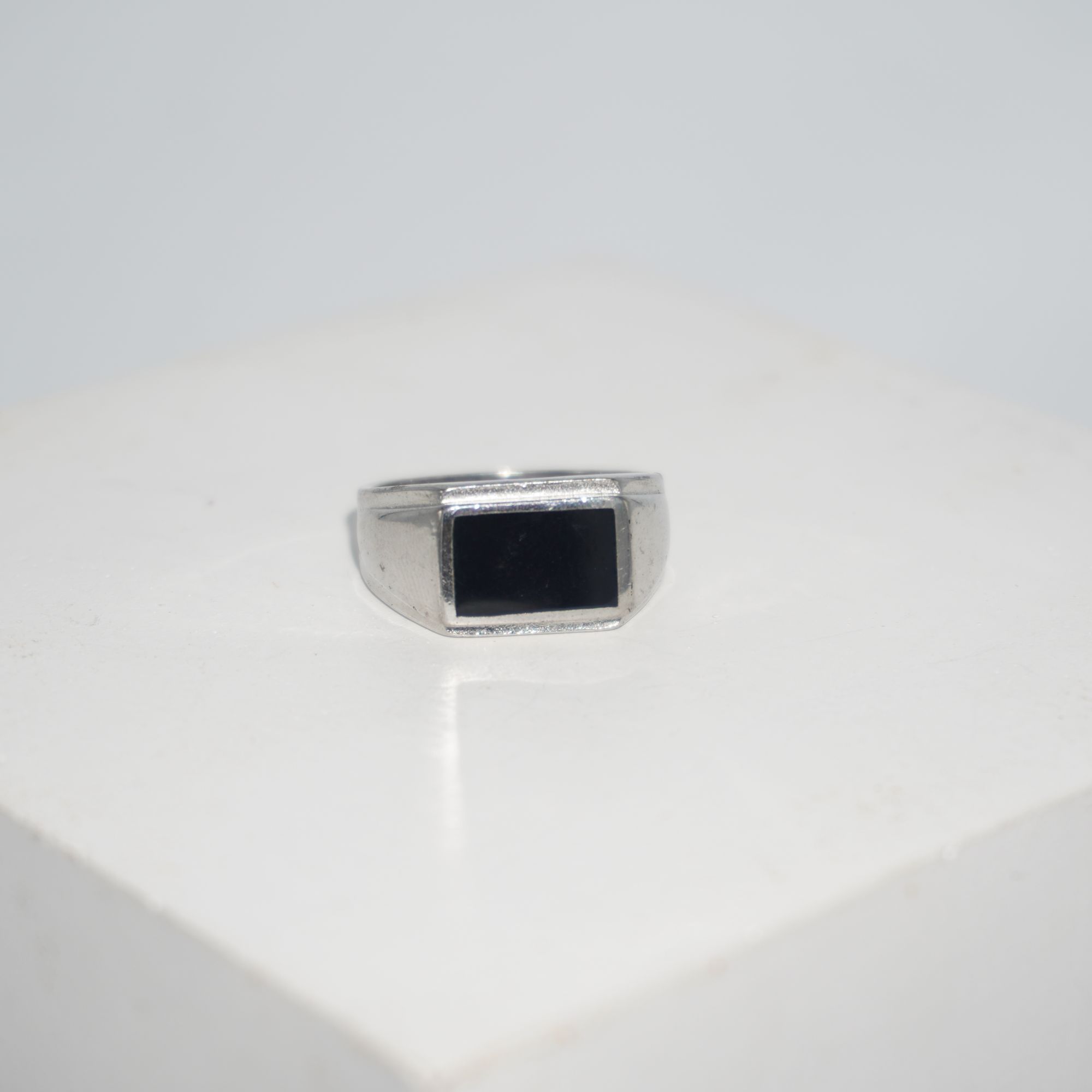 925 Silver Delicate Men Ring 987R2
