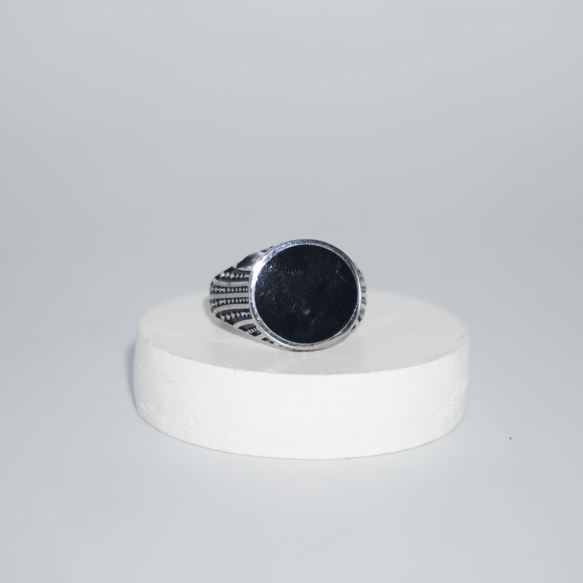 925 Silver Gorgeous Gents Ring 989R7