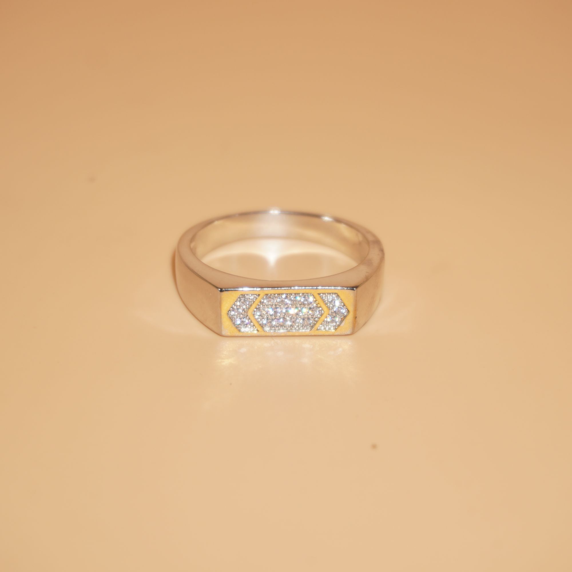 925 Silver Unique Gents Ring 723R29