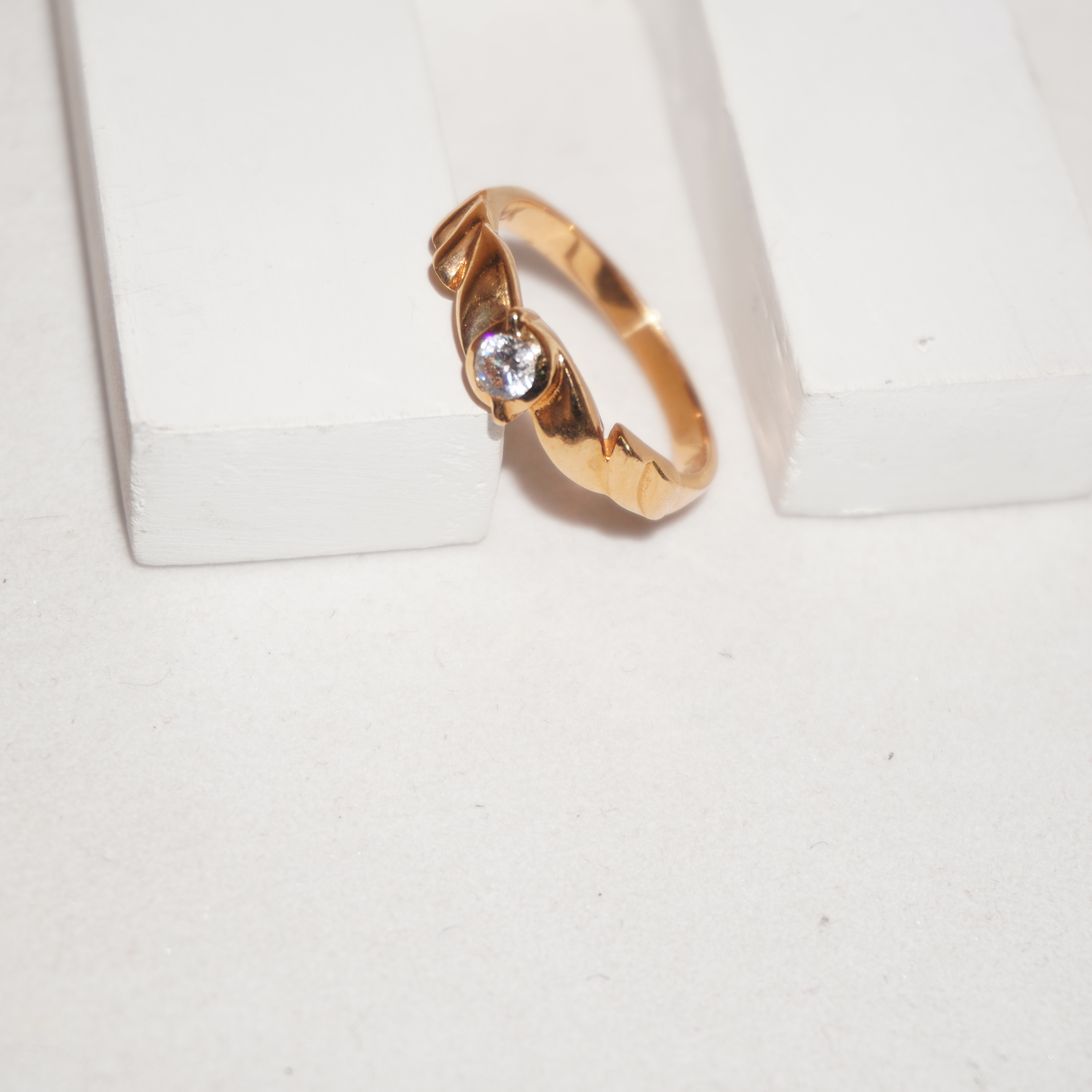 22k Gold Fine Plain Rings 1053R7