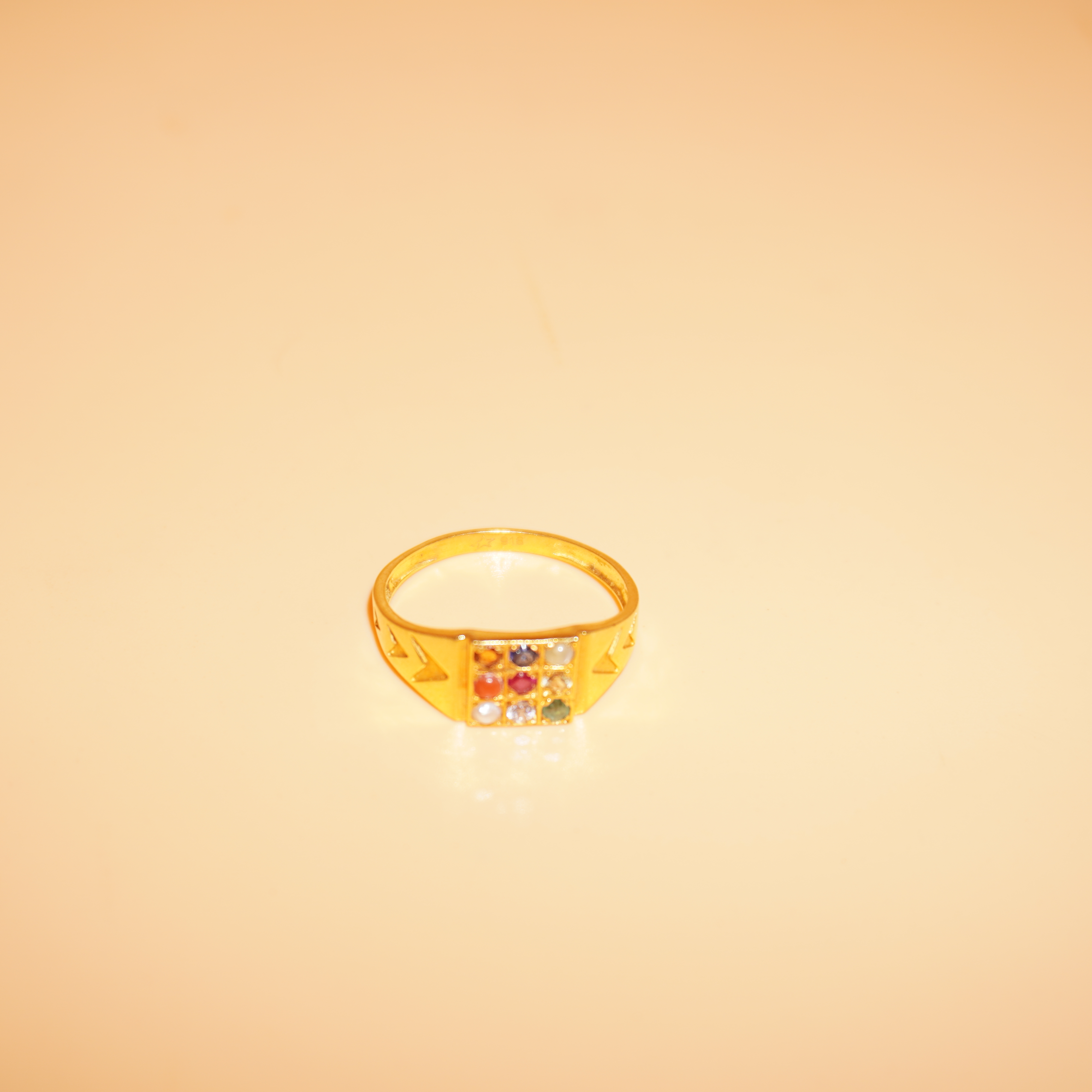 22k Gold Fancy Plain Rings 779R4