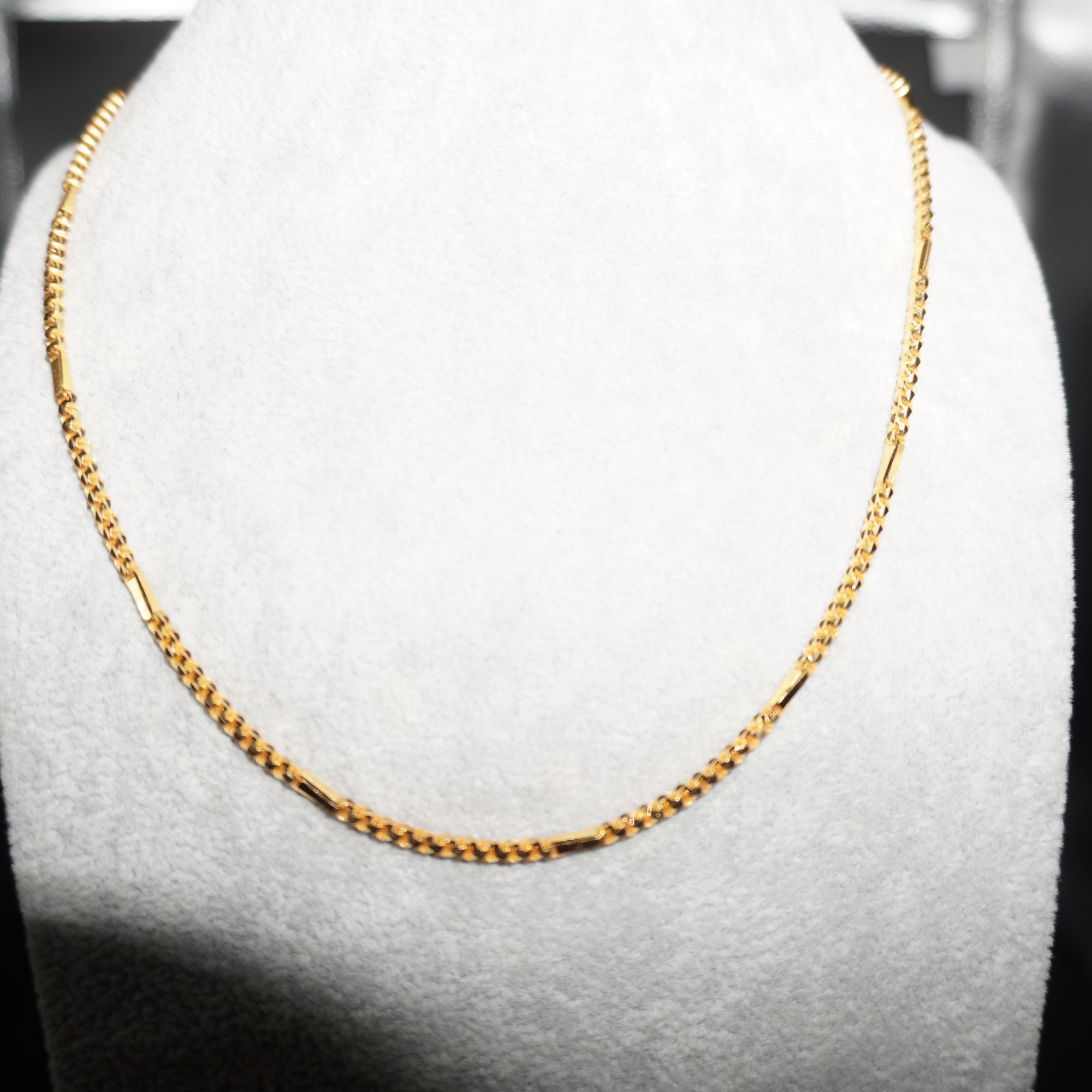 22k Gold Grand Plain Chain 1251R5