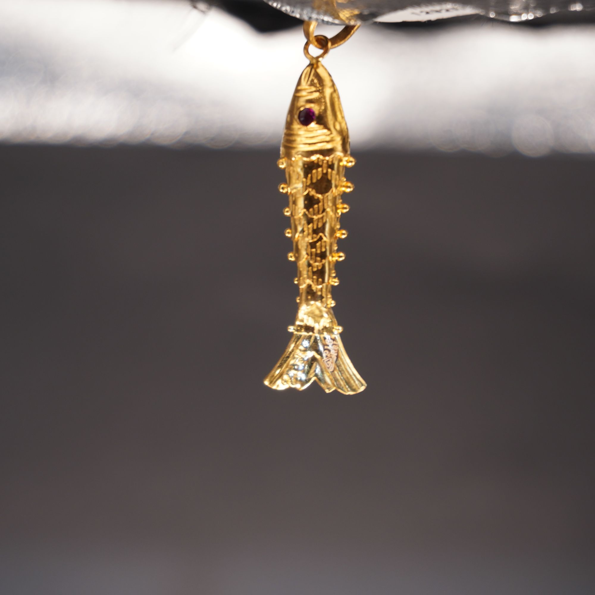 Gold Delicate Plain Pendants 1292R2