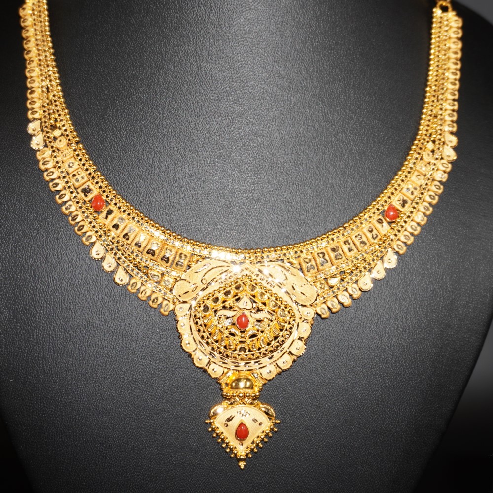 916 Gold Glorious Necklace 64R232
