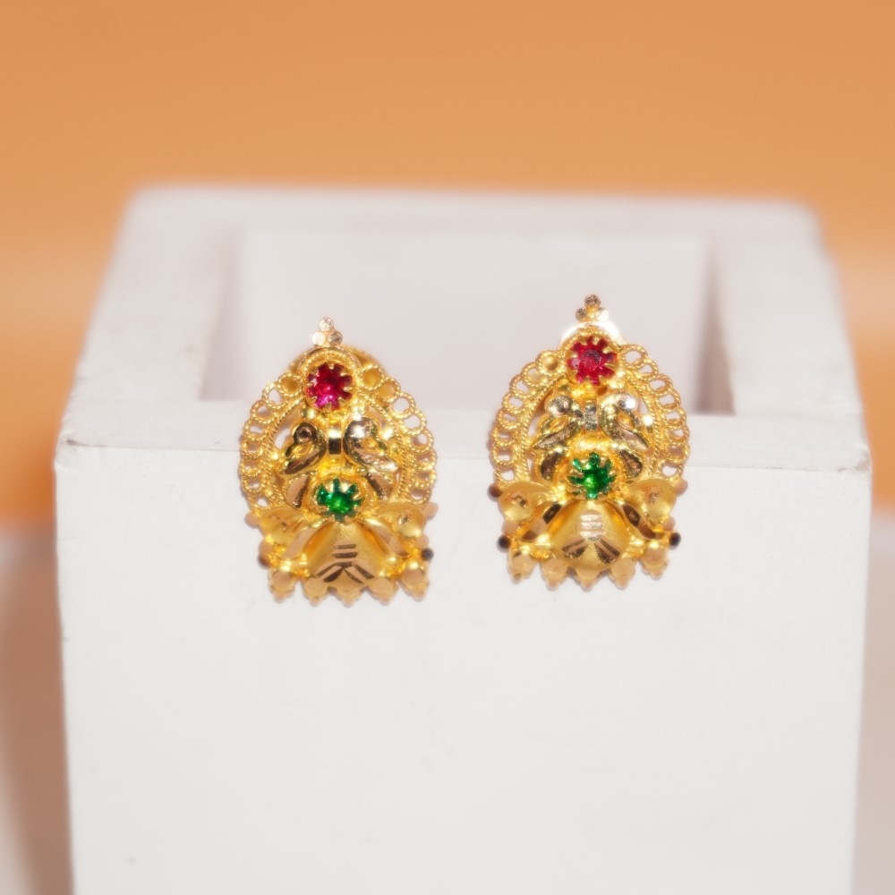 916 Gold Delite Earrings 10R909