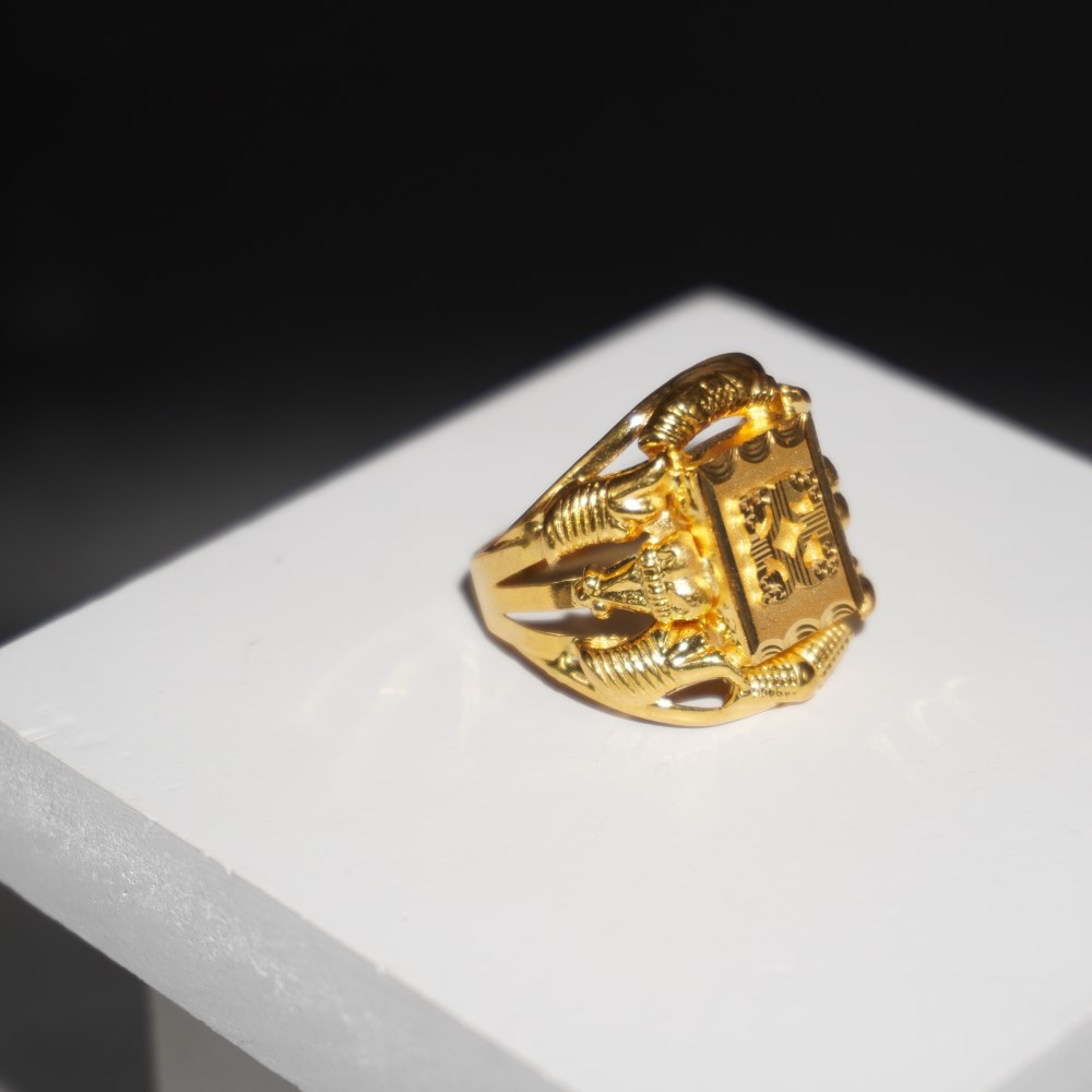 916 Gold Pretty Rings 449R16