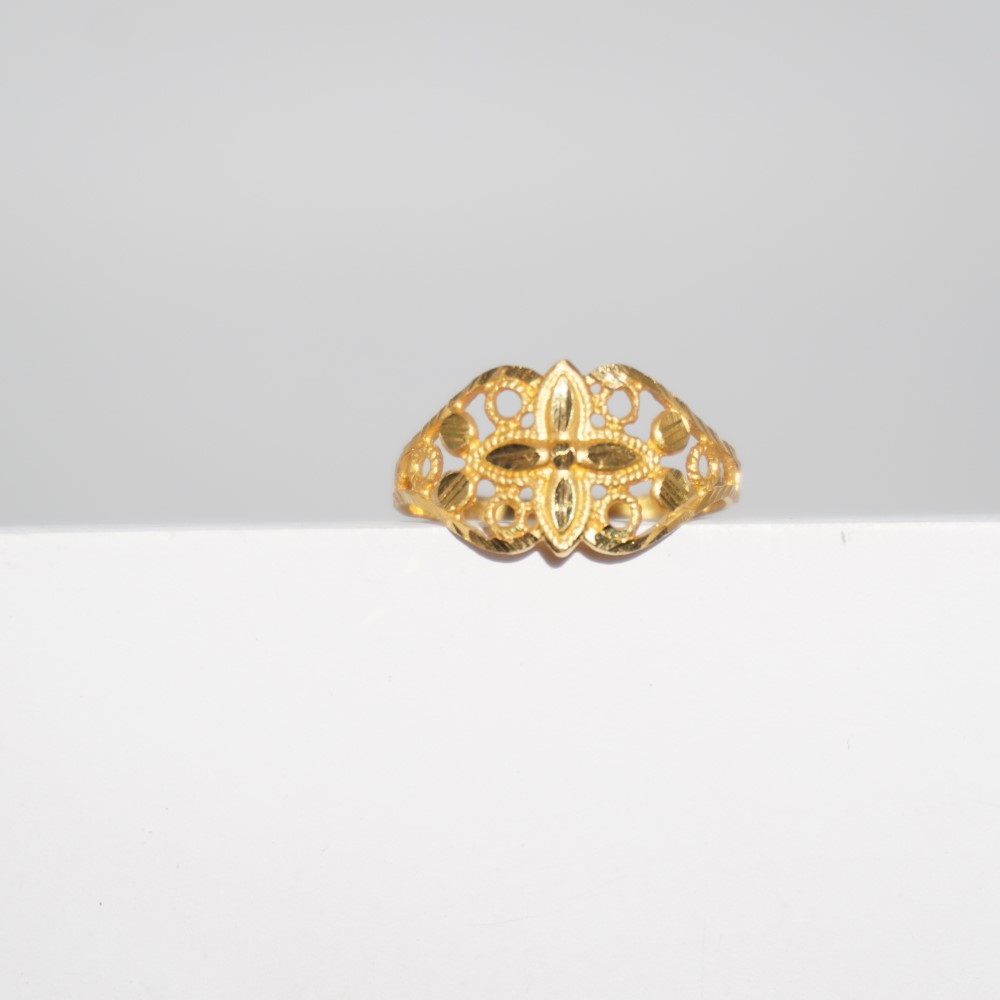22k Gold Elegant Design Rings 1020R5