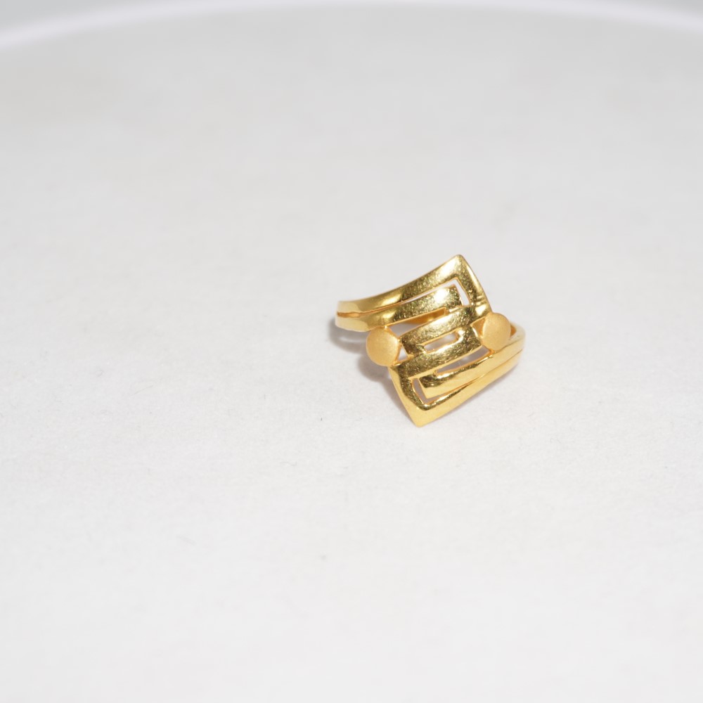 22k Gold Floral Rings 277R6