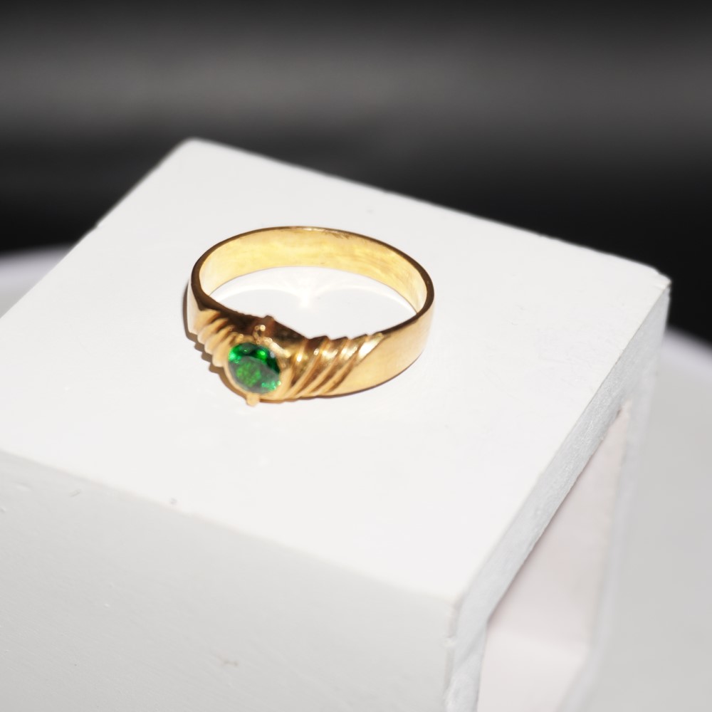 22k Gold Stylish Rings 279R45