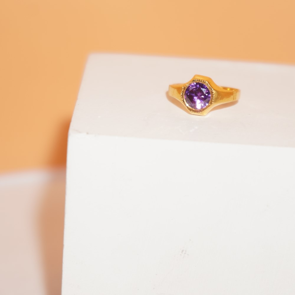 22k Gold Work Wear Rings 4R237