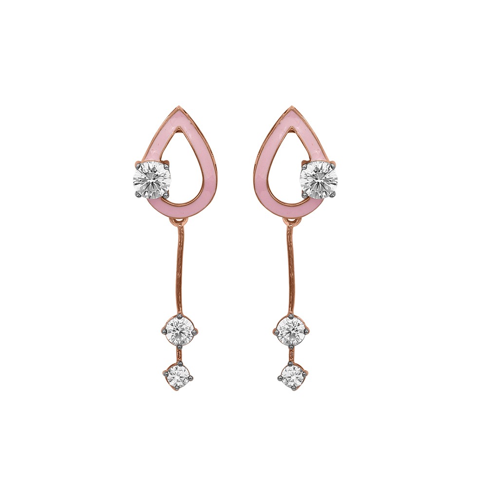 Diamond Flair Earrings MDER201