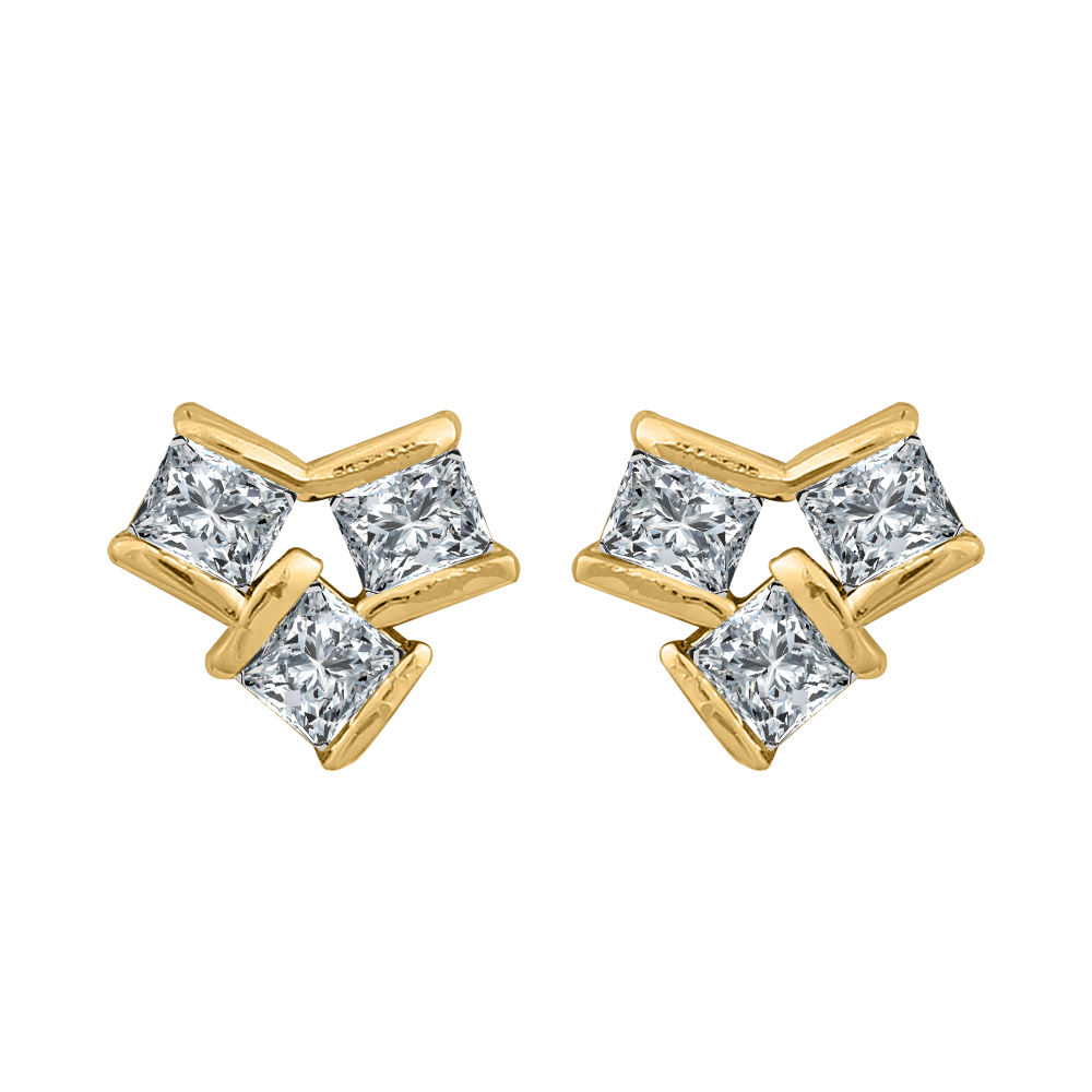 Diamond Elegant Design Earrings MDER168