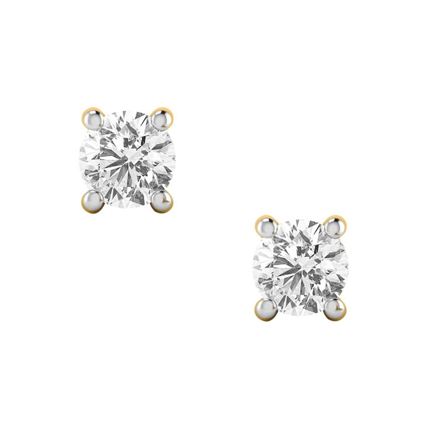 Diamond Unique 14K Gold Earrings MDER28