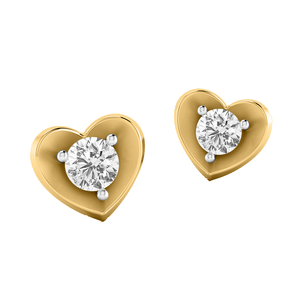 Diamond Trending 14K Gold Earrings MDER16