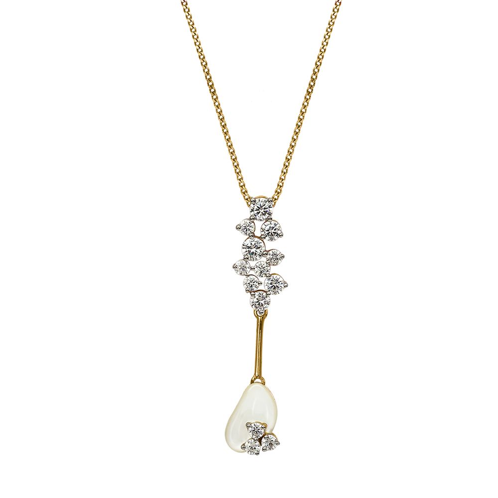 Diamond Gold Glorious Pendants MDP158