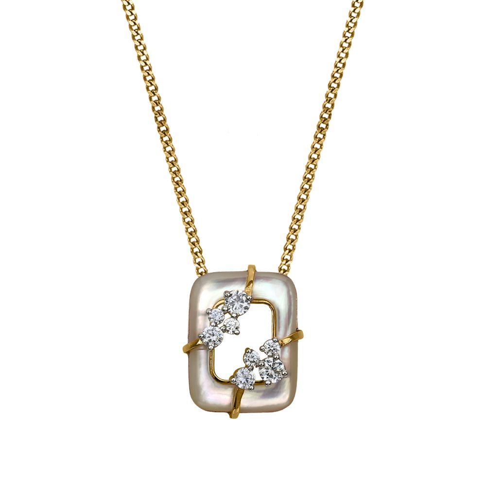 Diamond Gold Delight Pendants MDP157