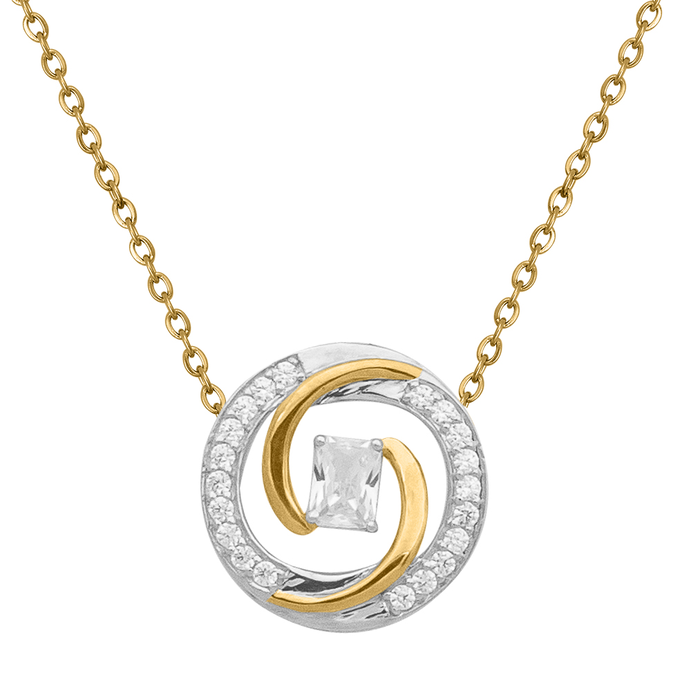 Diamond Gold Pretty Pendants MDP112