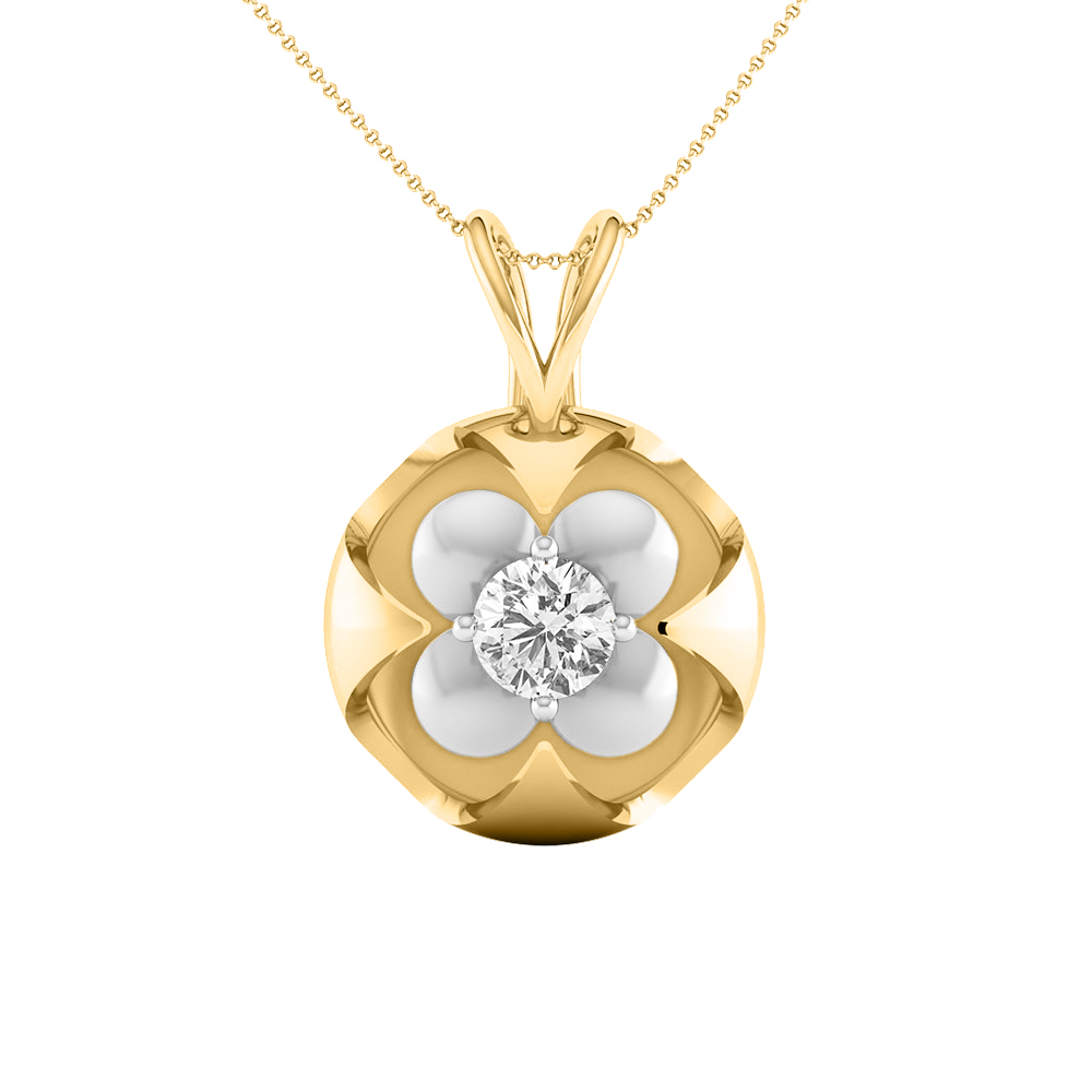 Diamond Gold Unique Pendants MDP59