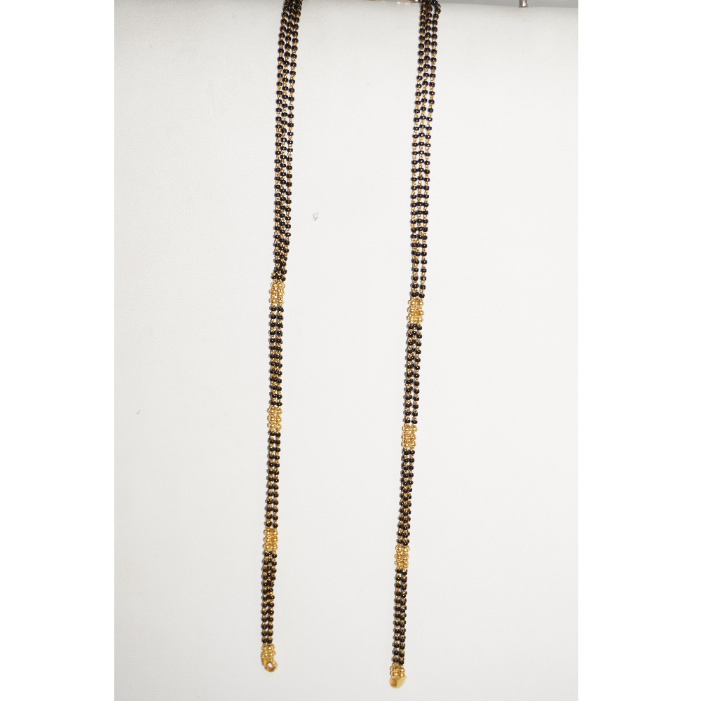 916 gold mangalsutra short chain