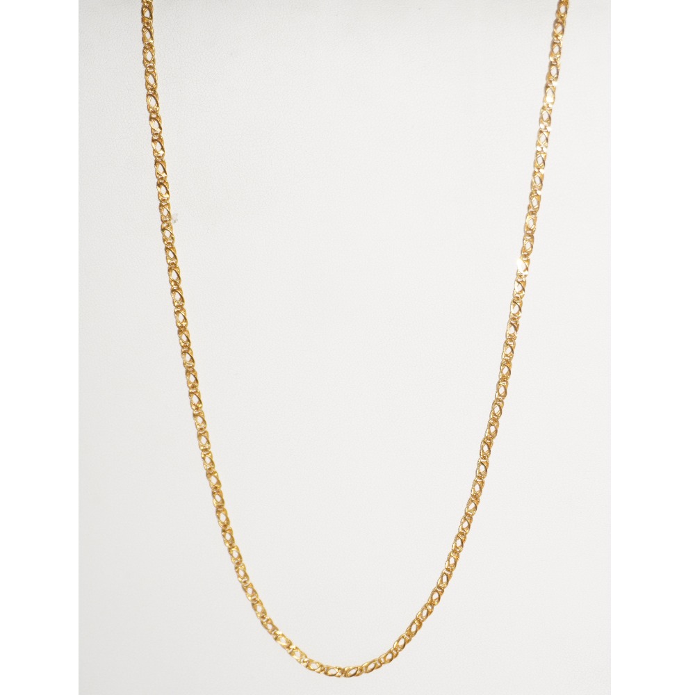 916 gold fancy chain for men