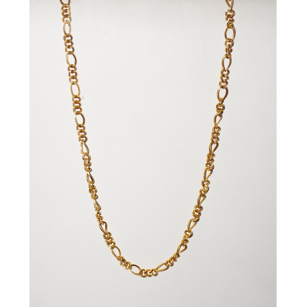 916 gold fancy chain for men