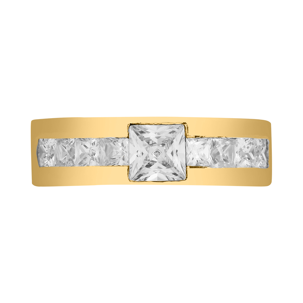 Gold Heart Ring MDGR12