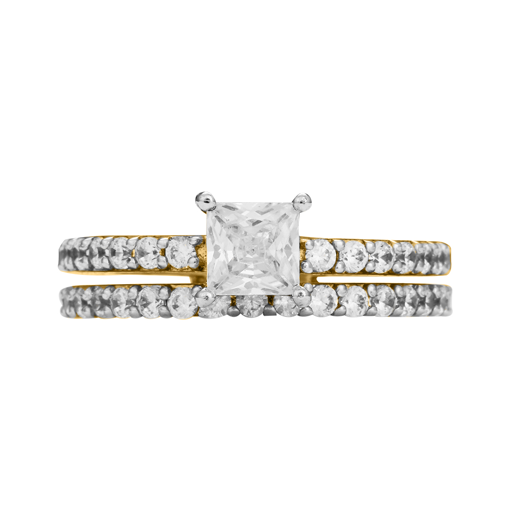 Gold With Diamond Ring MDR151