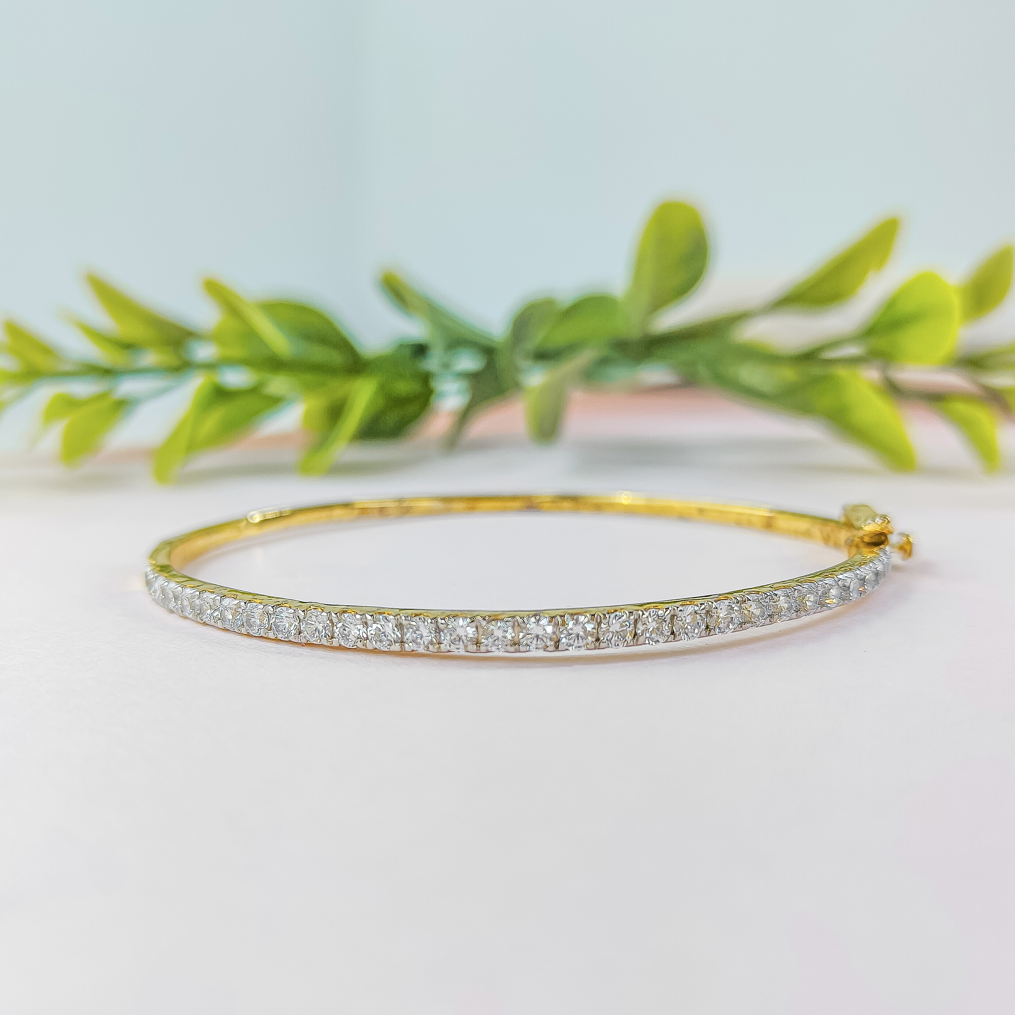 14k Gold Diamond Fancy Bracelet