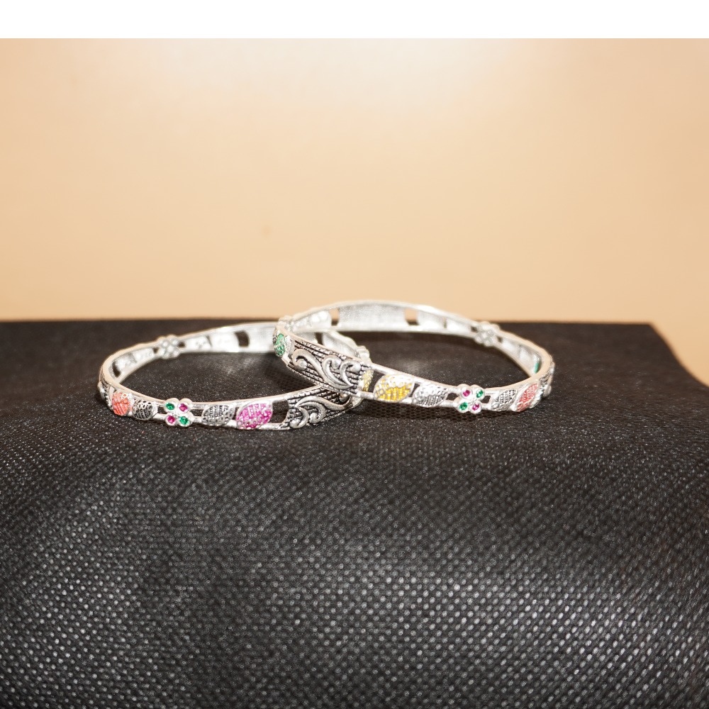 925 Silver Fancy Bangle