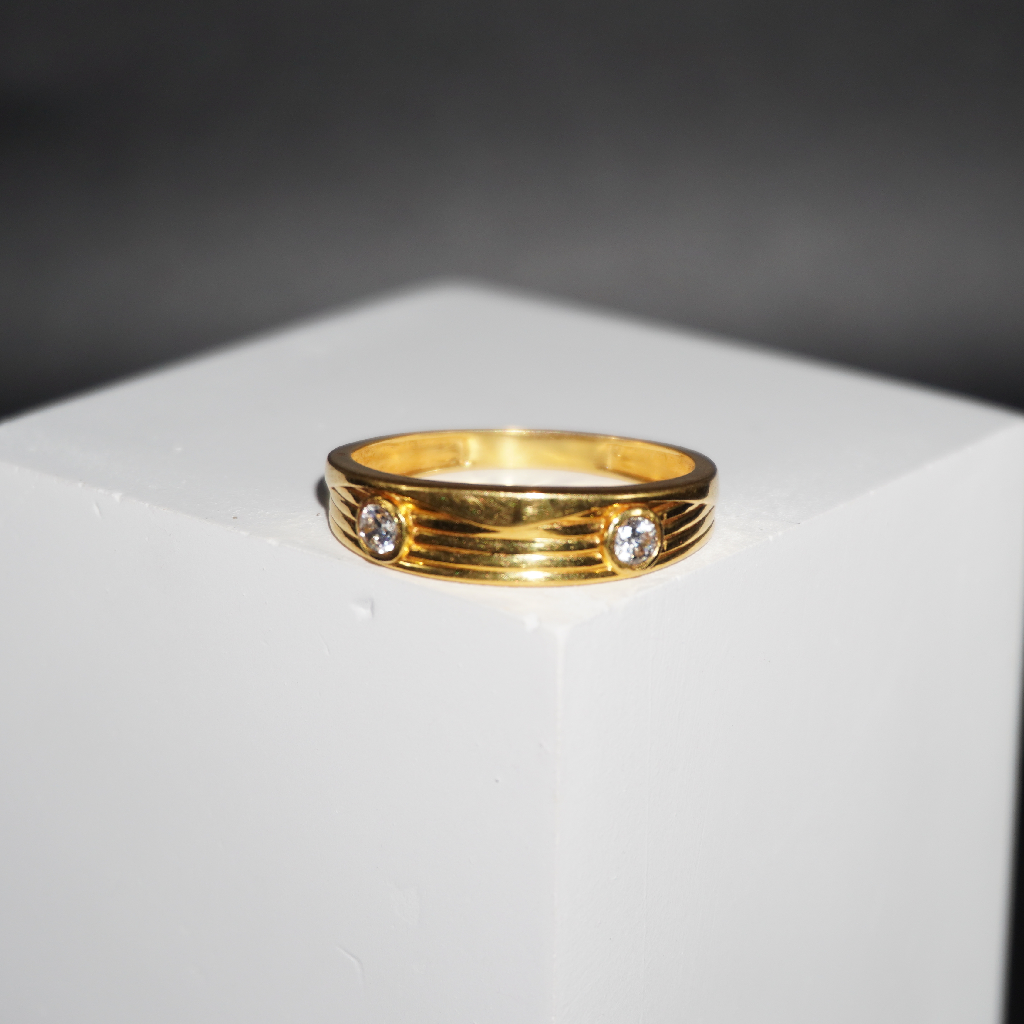 Trending Plain Gold Rings 12R45