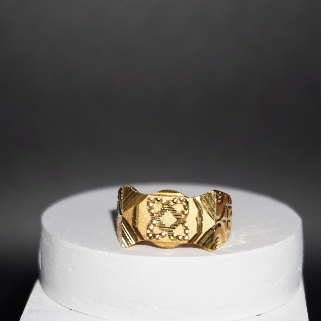 916 Gold Plain Ring